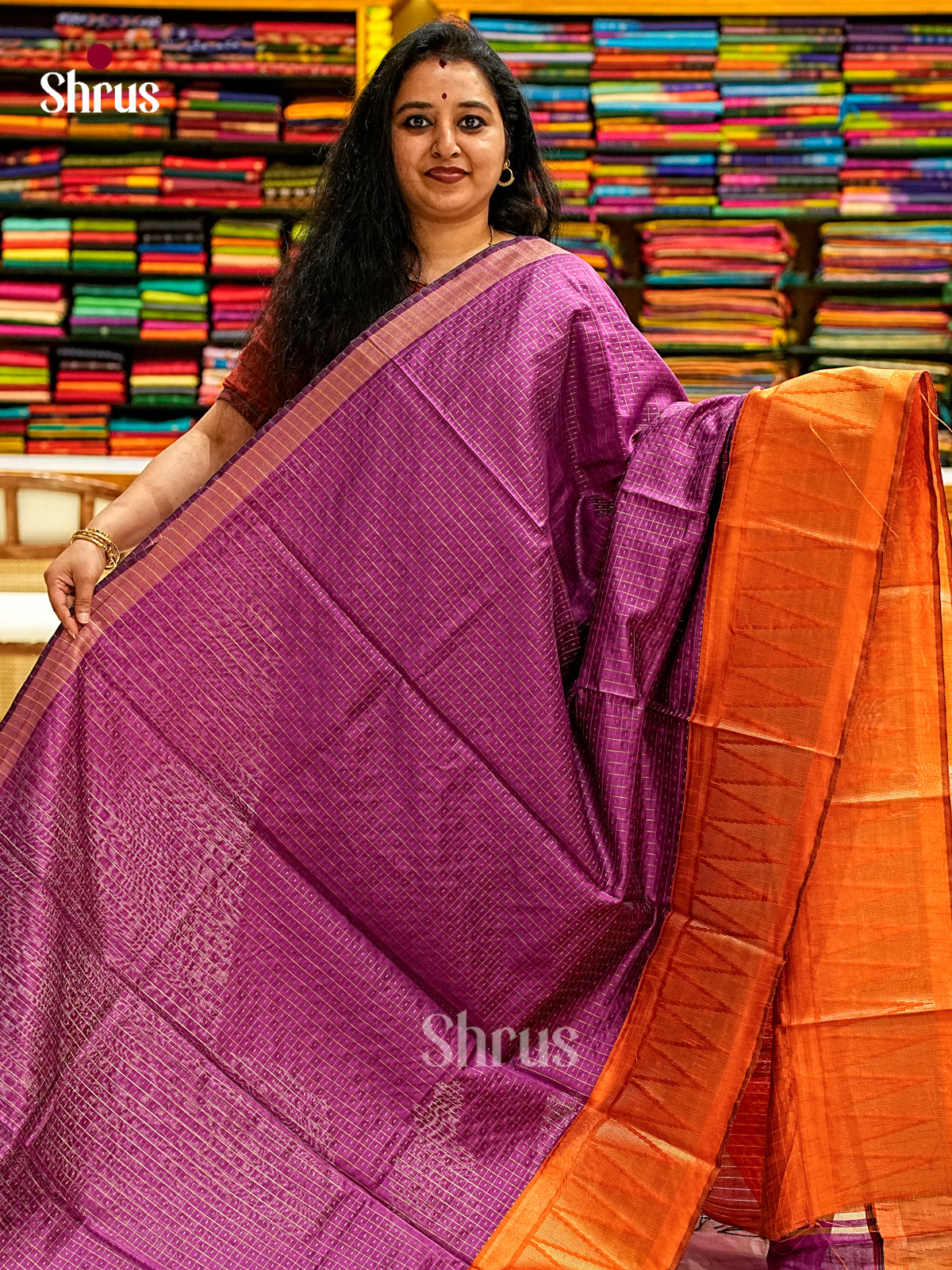 Semi Rawsilk Saree - EJ08261