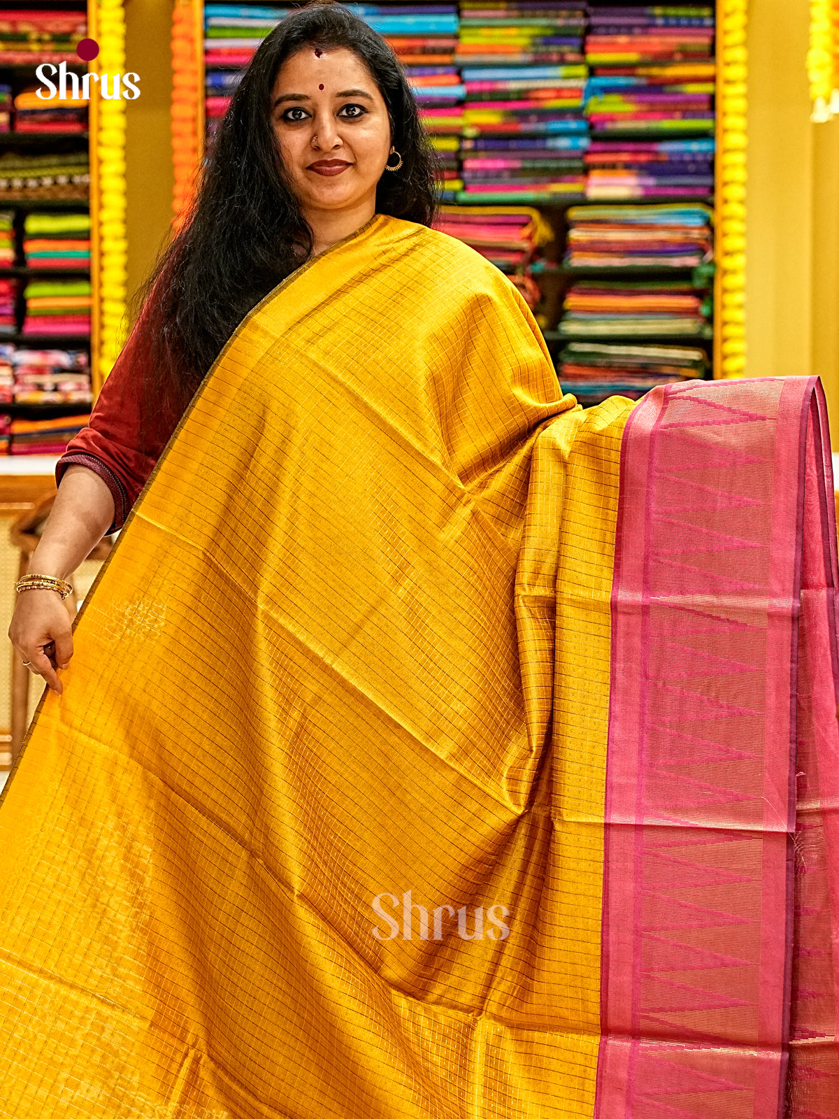 Semi Rawsilk Saree - EJ08264