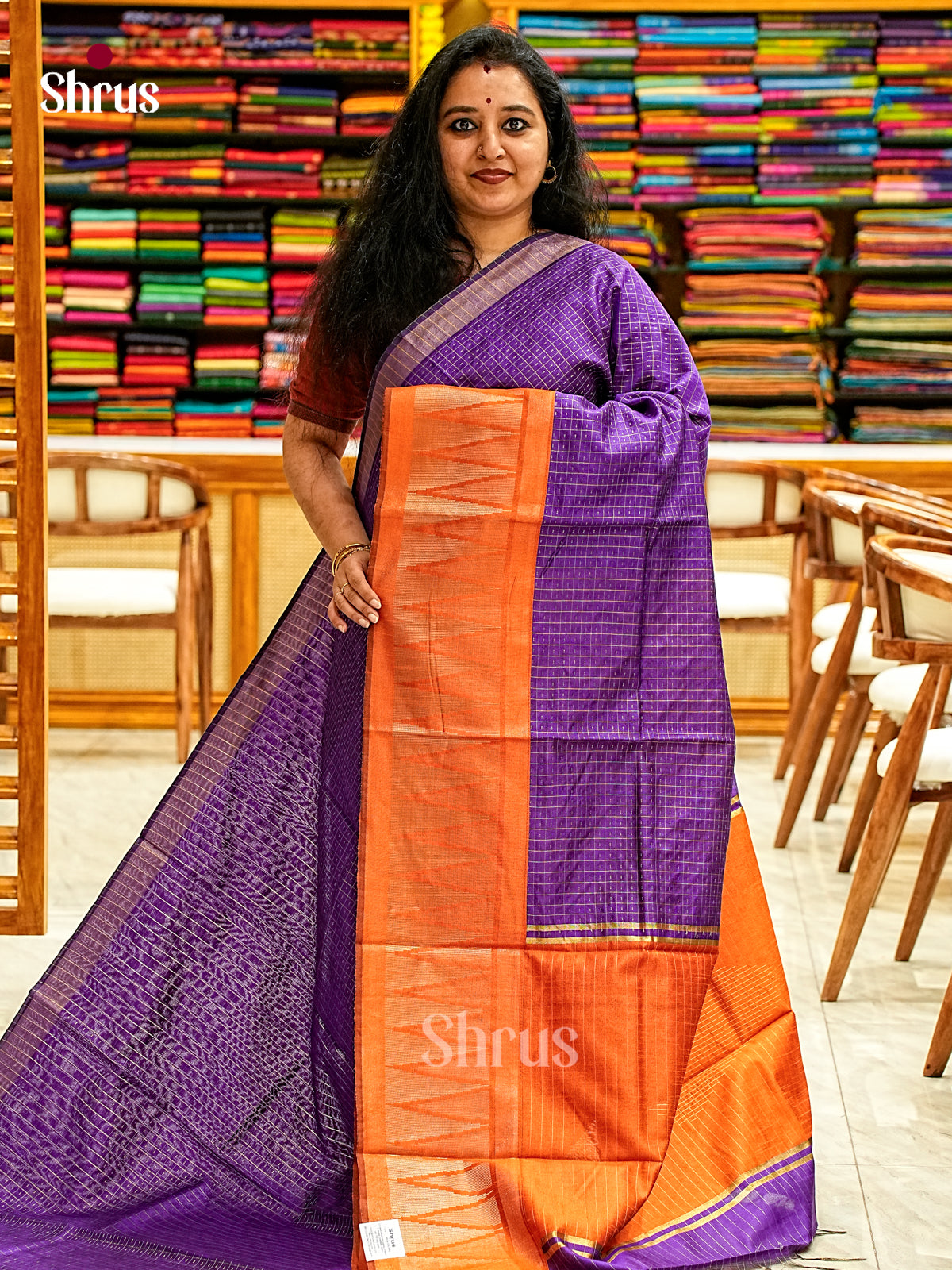 Semi Rawsilk Saree - EJ08270