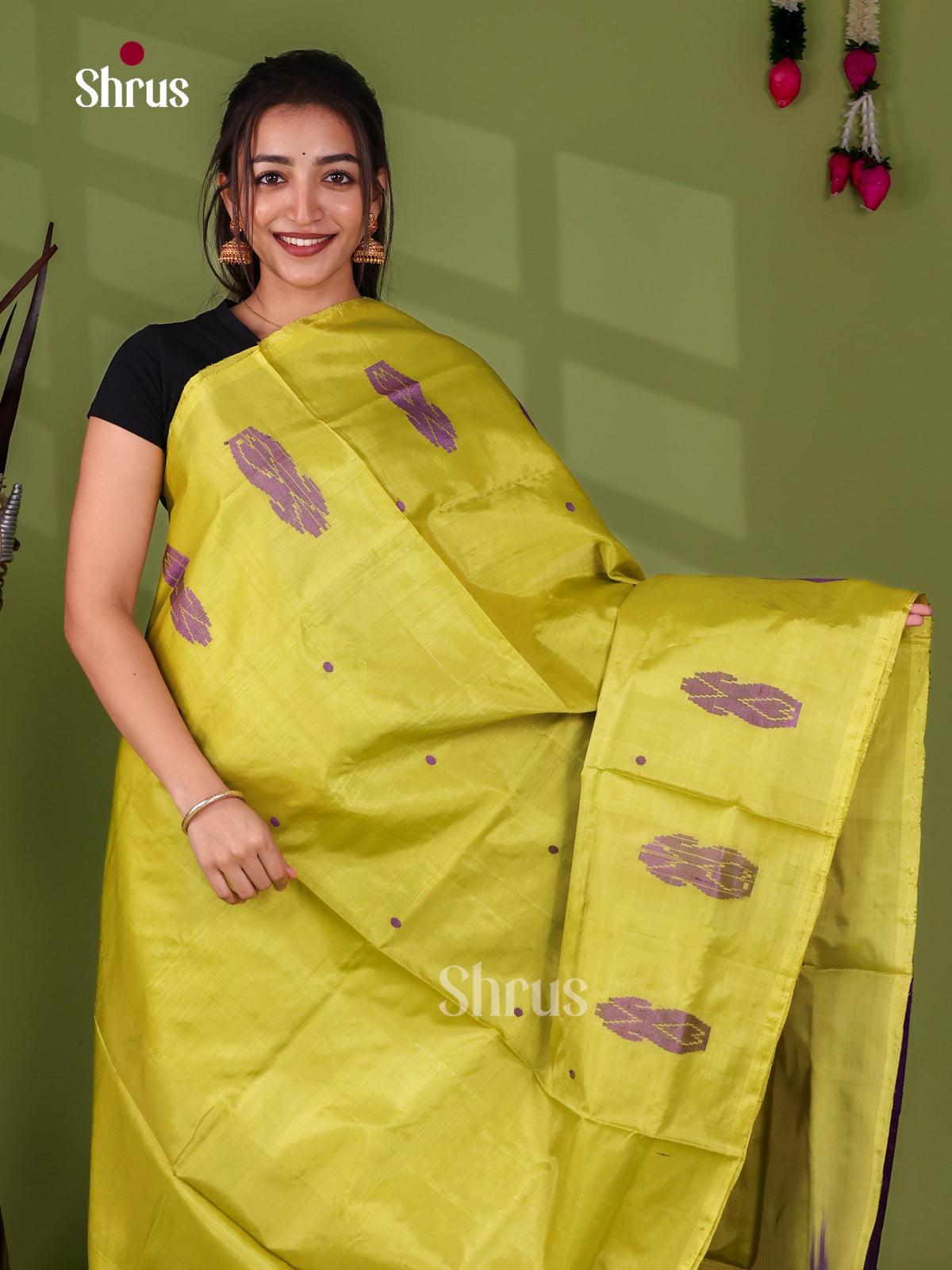 Banana Pith Saree - EJ08461