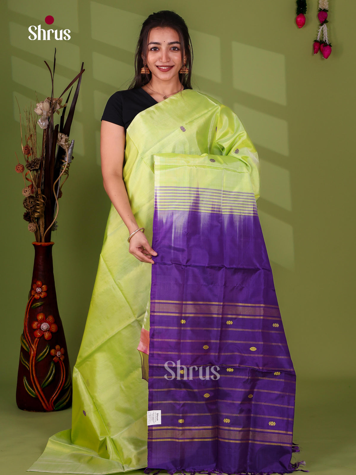 Banana Pith Saree - EJ08462
