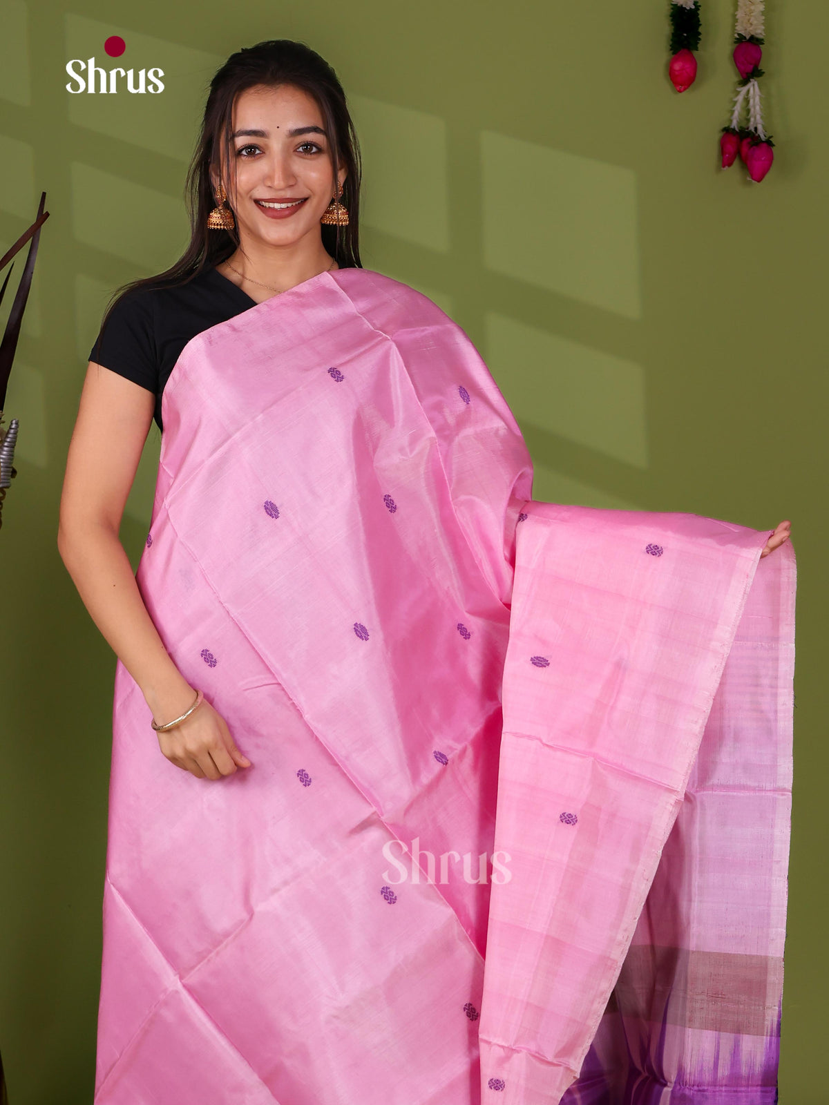 Banana Pith Saree - EJ08479