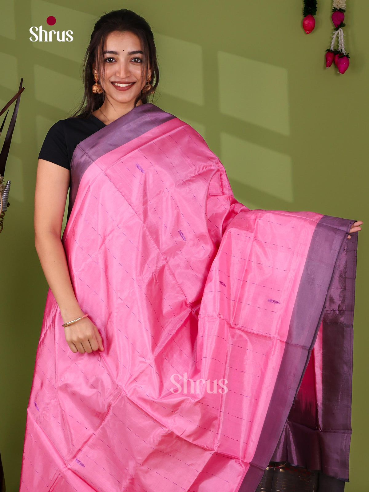 Banana Pith Saree - EJ08490