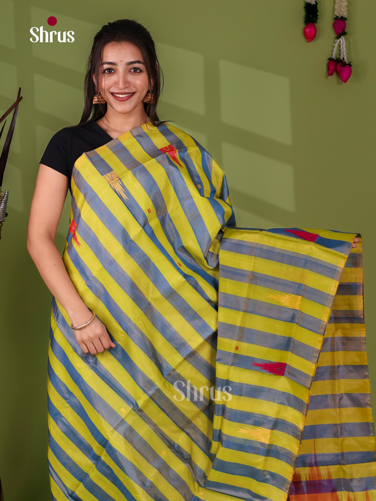 Banana Pith Saree - EJ08494