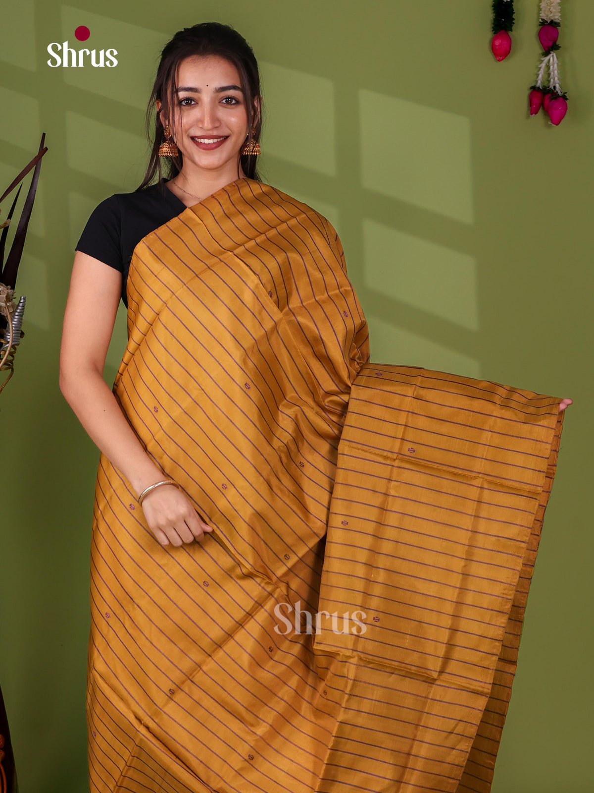 Banana Pith Saree - EJ08507