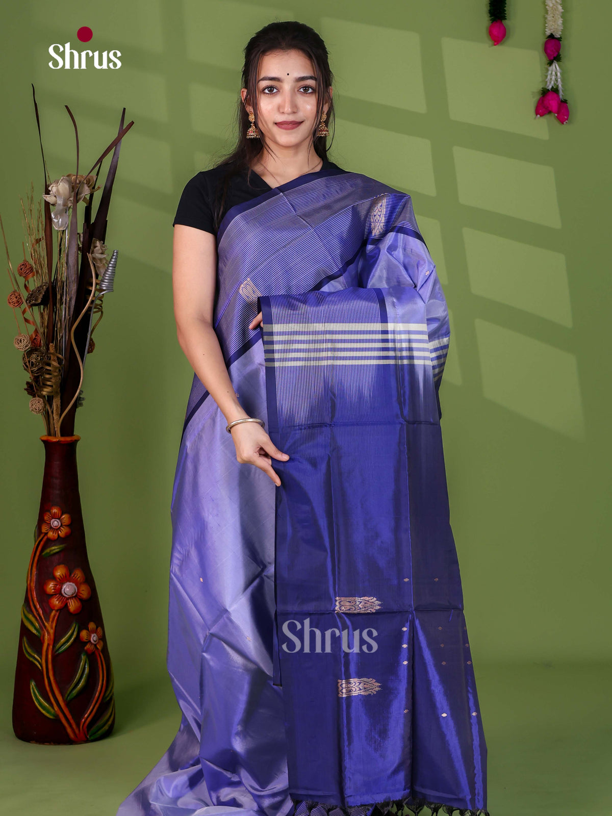 Banana Pith Saree - EJ08515