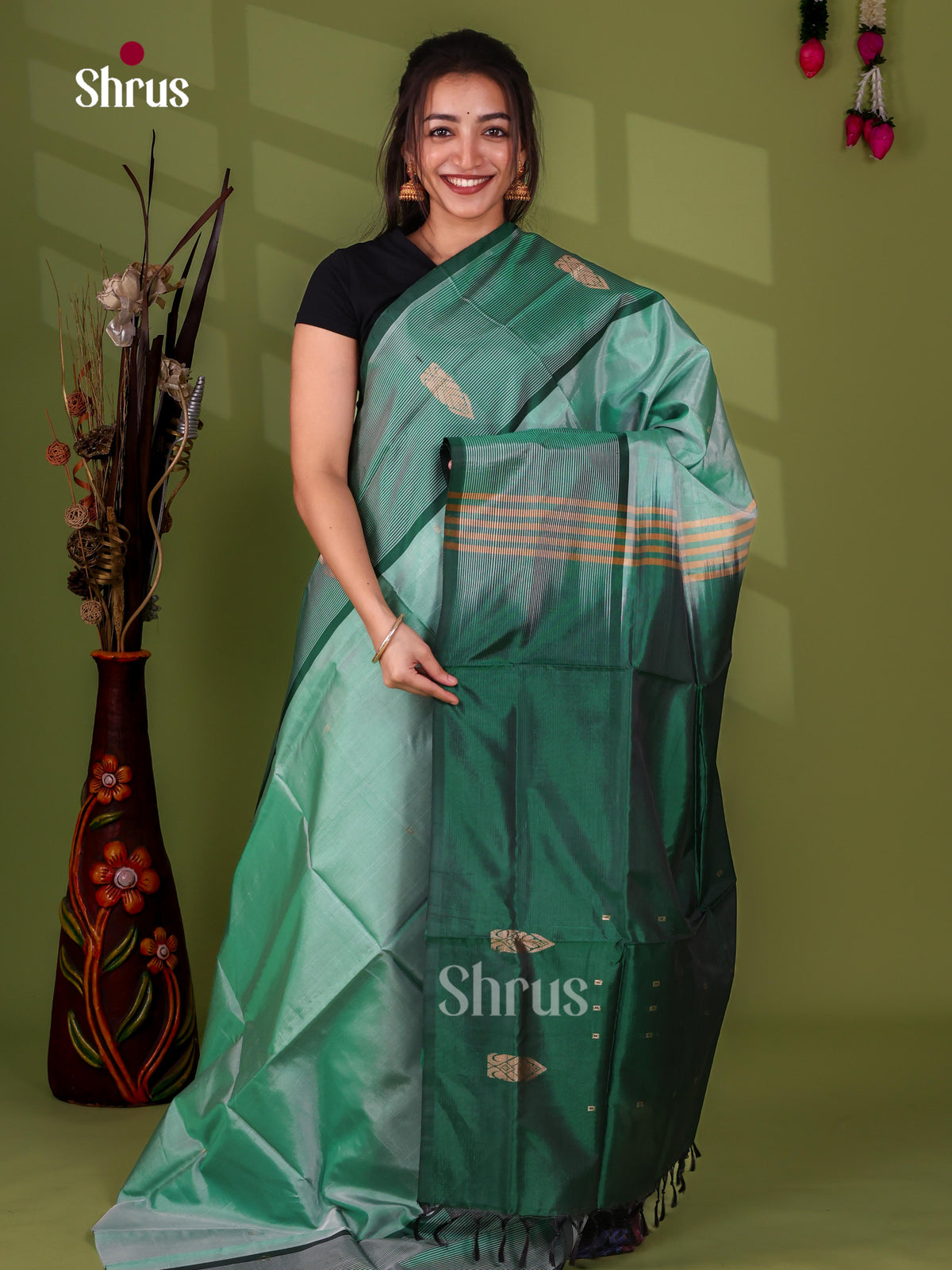 Banana Pith Saree - EJ08516