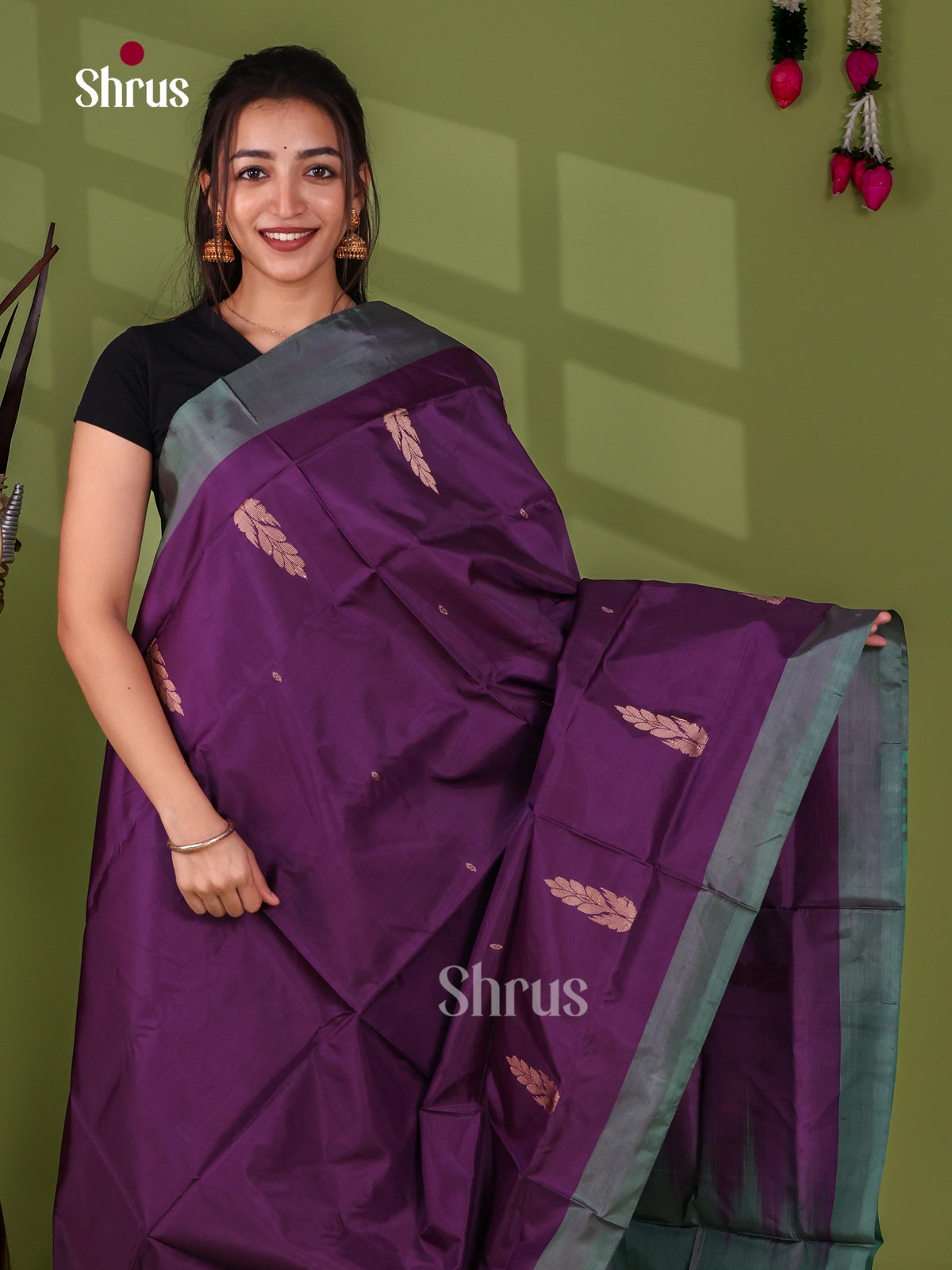 Banana Pith Saree - EJ08519