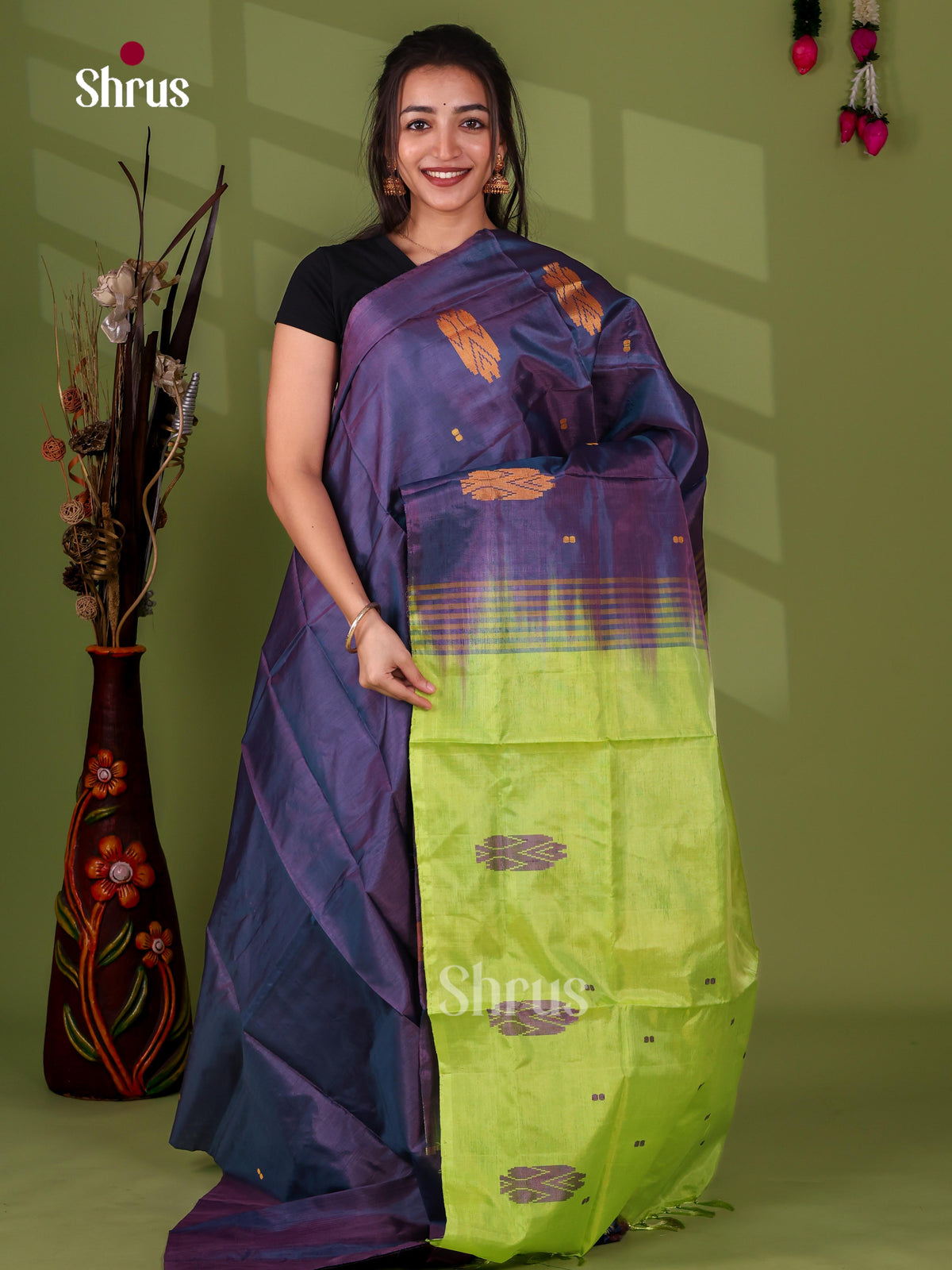 Banana Pith Saree - EJ08522