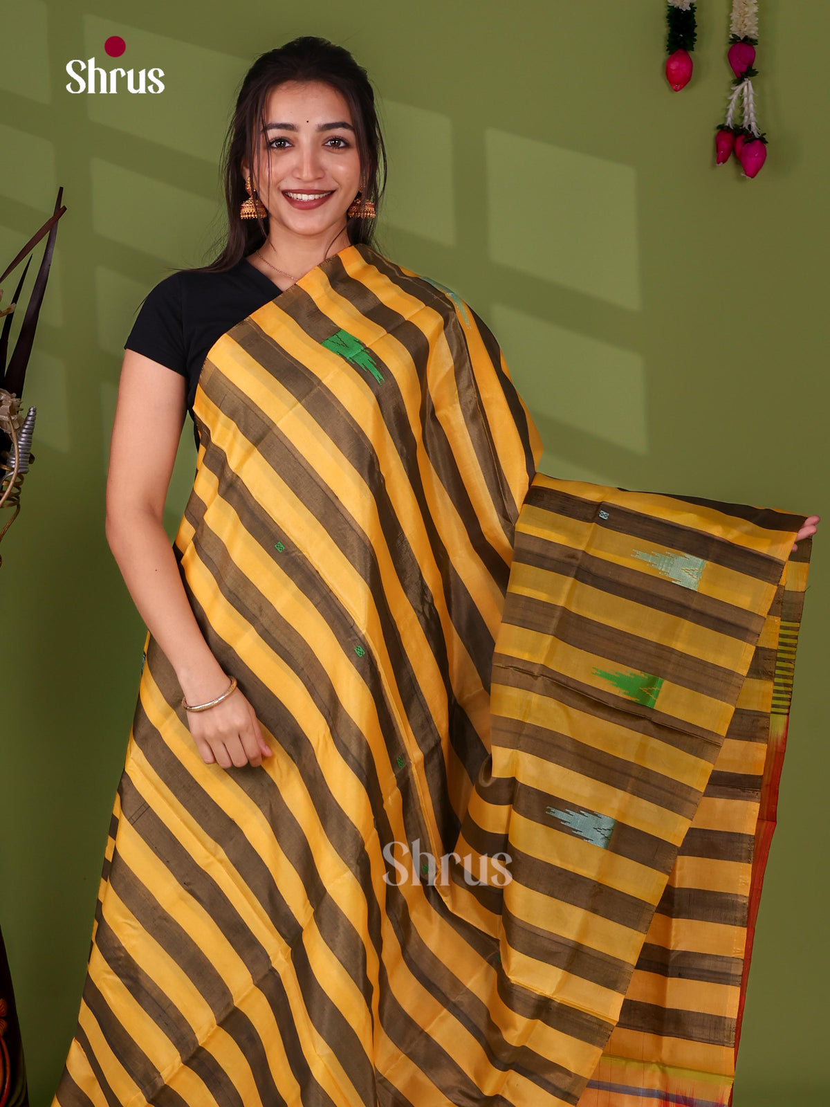 Banana Pith Saree - EJ08525