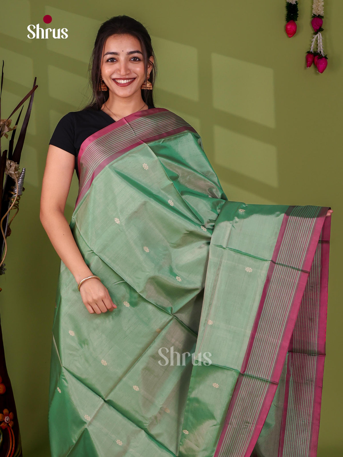 Banana Pith Saree - EJ08527