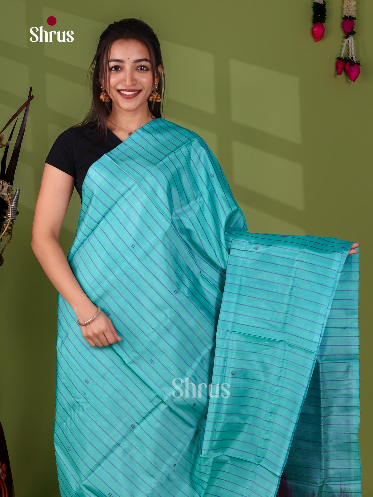 Banana Pith Saree - EJ08532