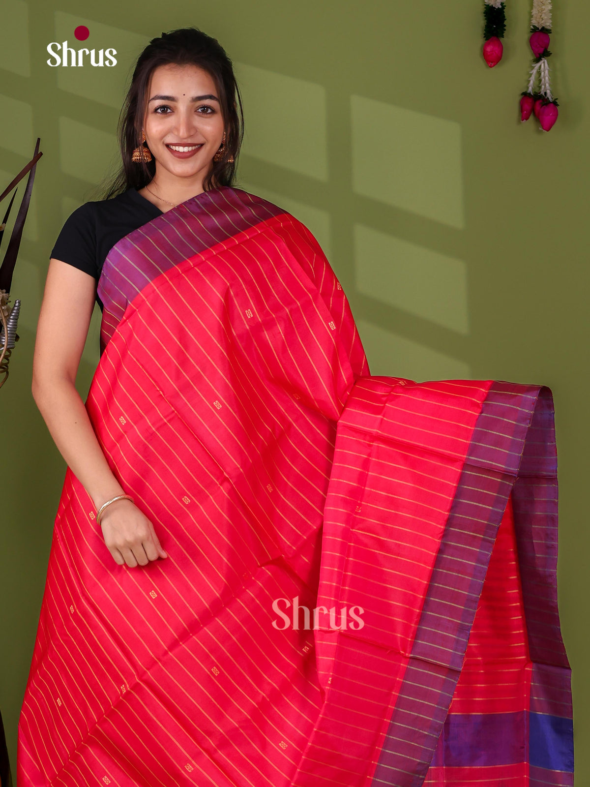 Banana Pith Saree - EJ08534