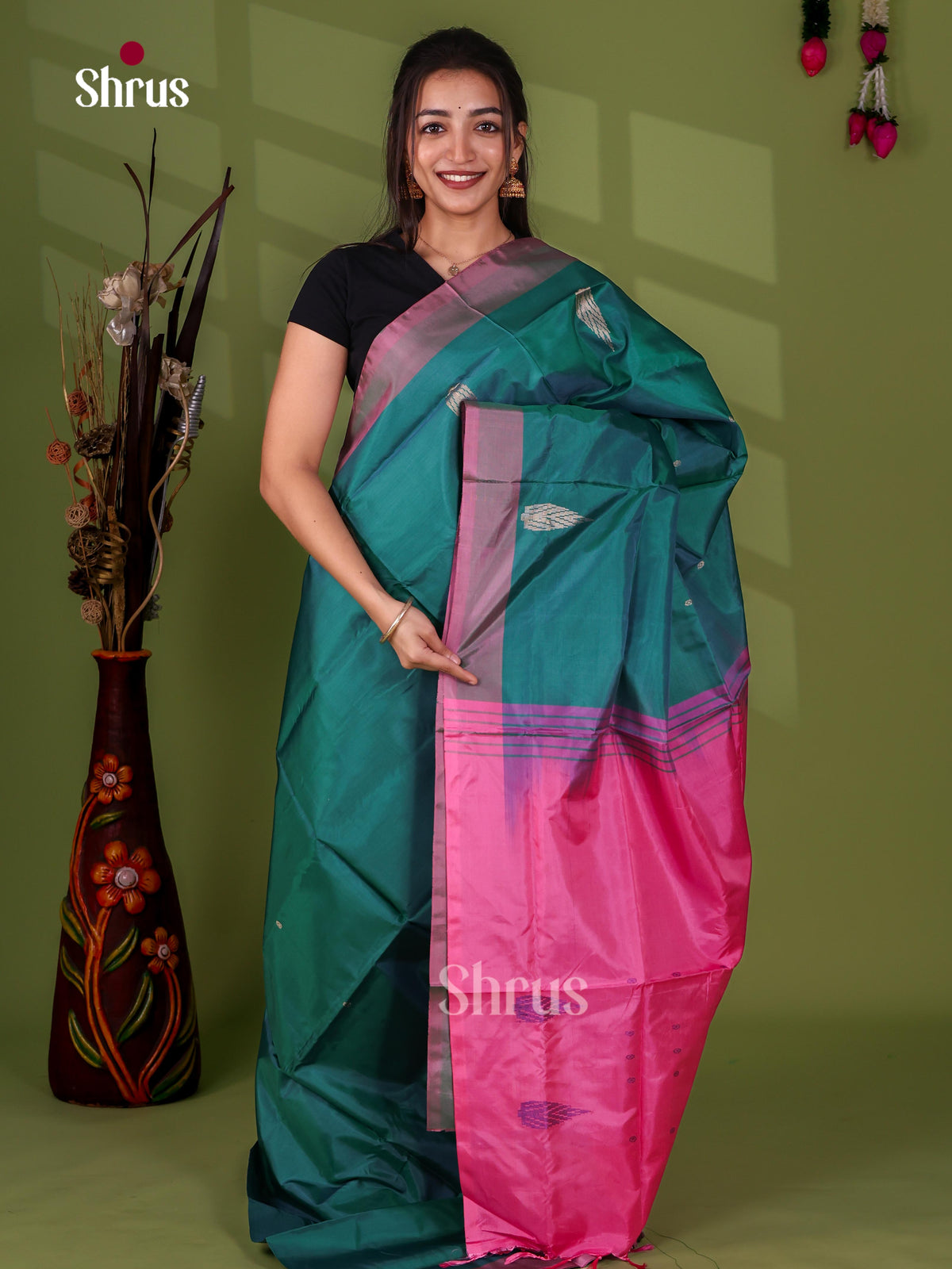Banana Pith Saree - EJ08538