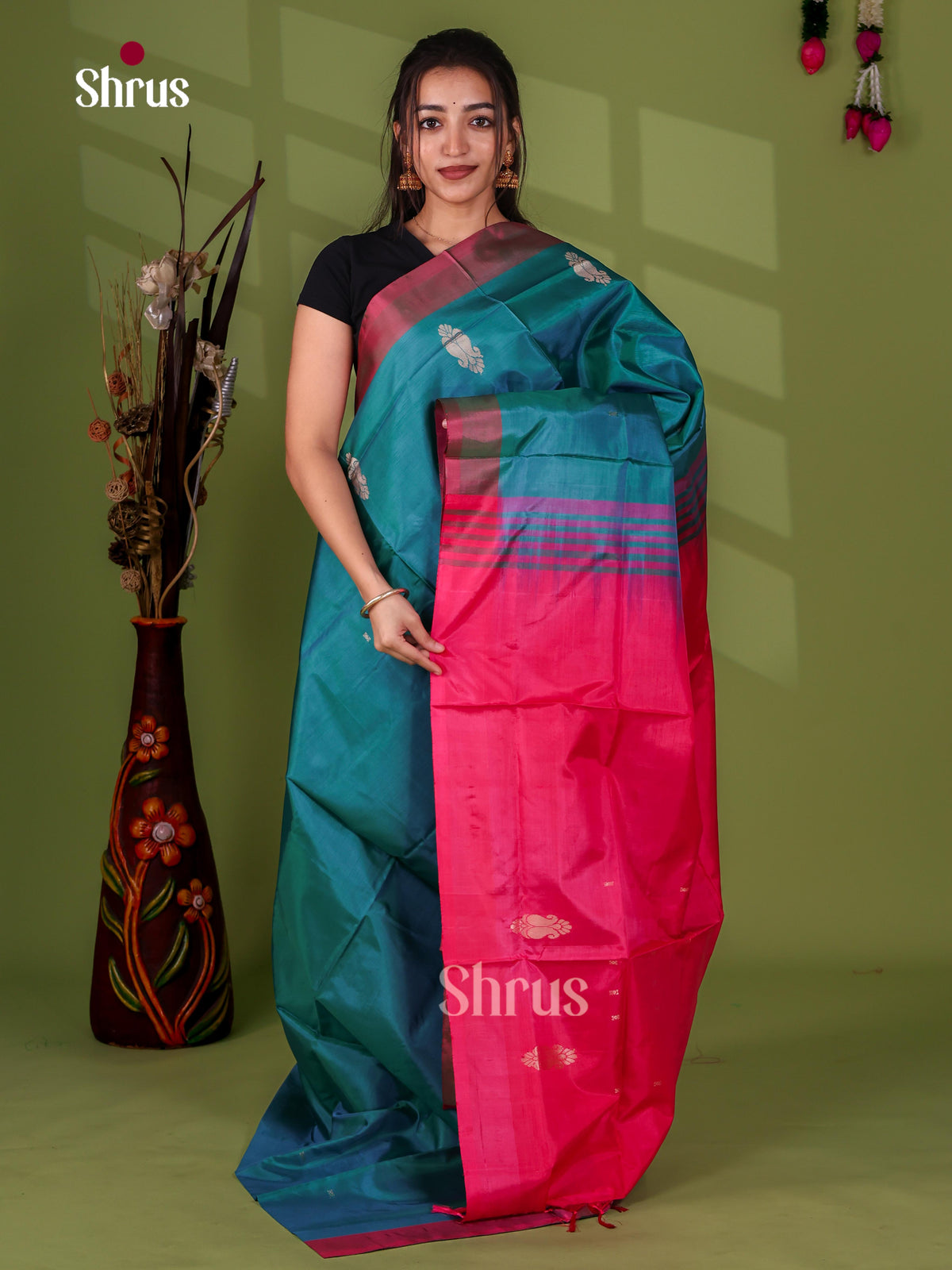 Banana Pith Saree - EJ08539