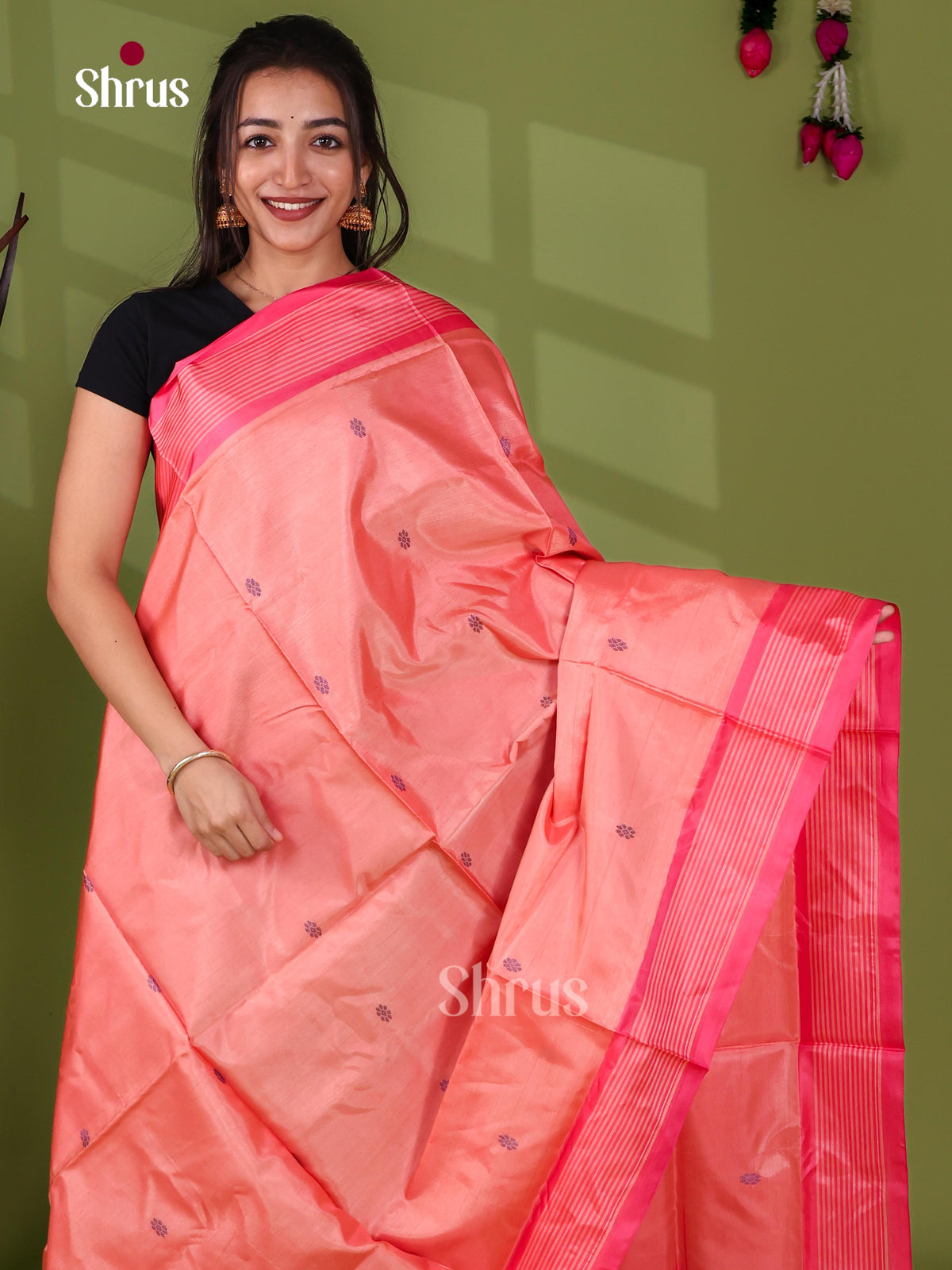 Banana Pith Saree - EJ08540