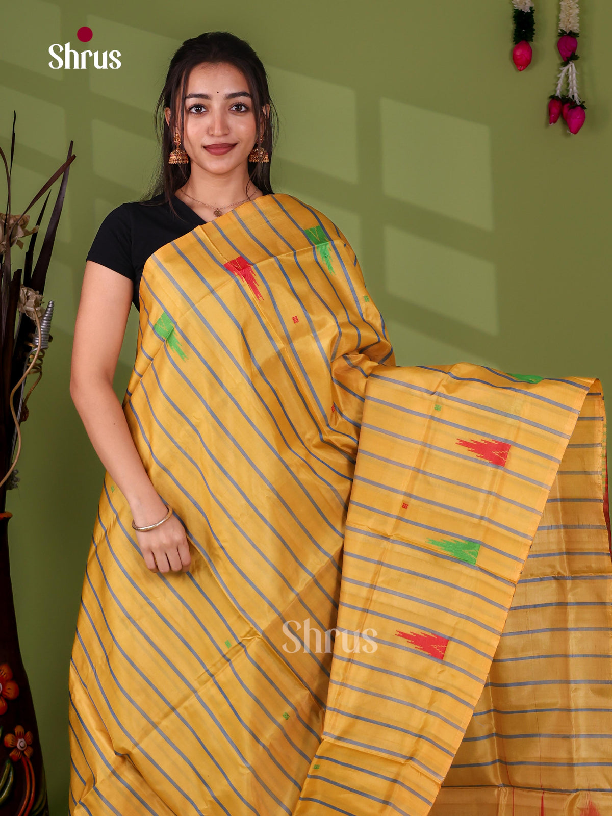 Banana Pith Saree - EJ08541