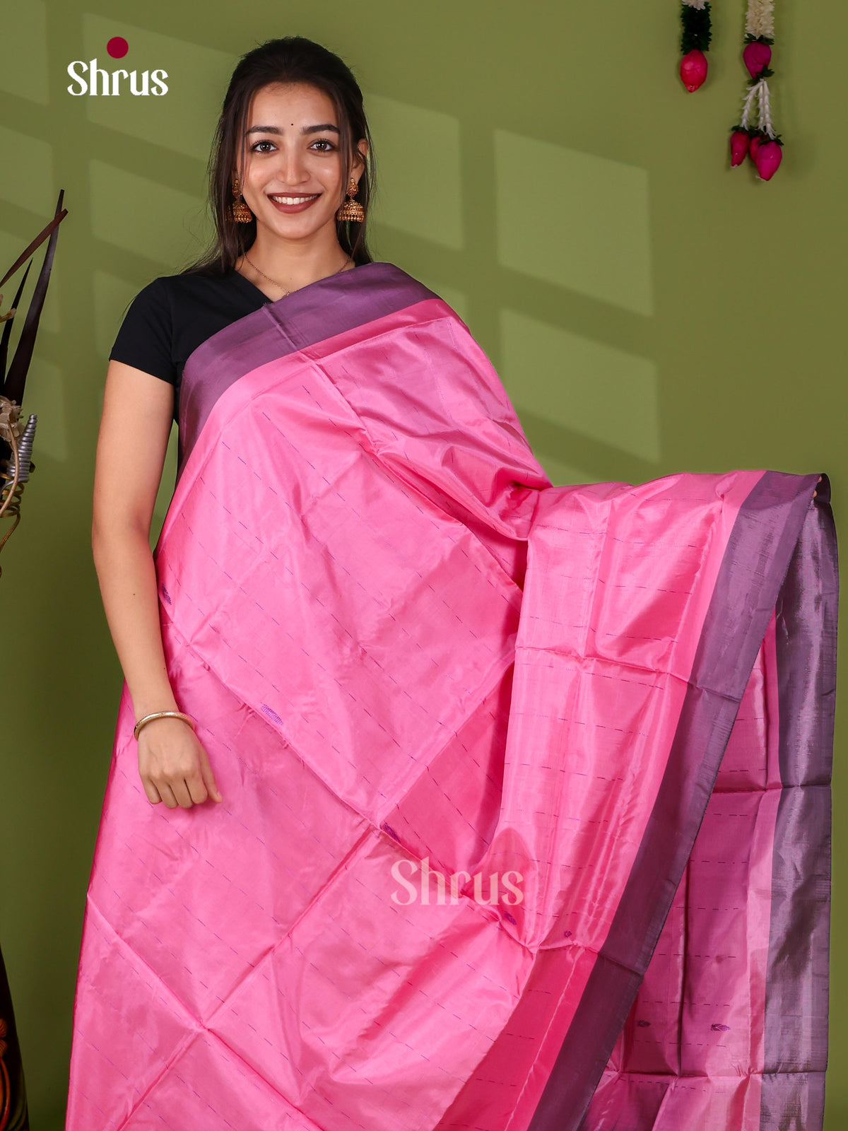 Banana Pith Saree - EJ08542
