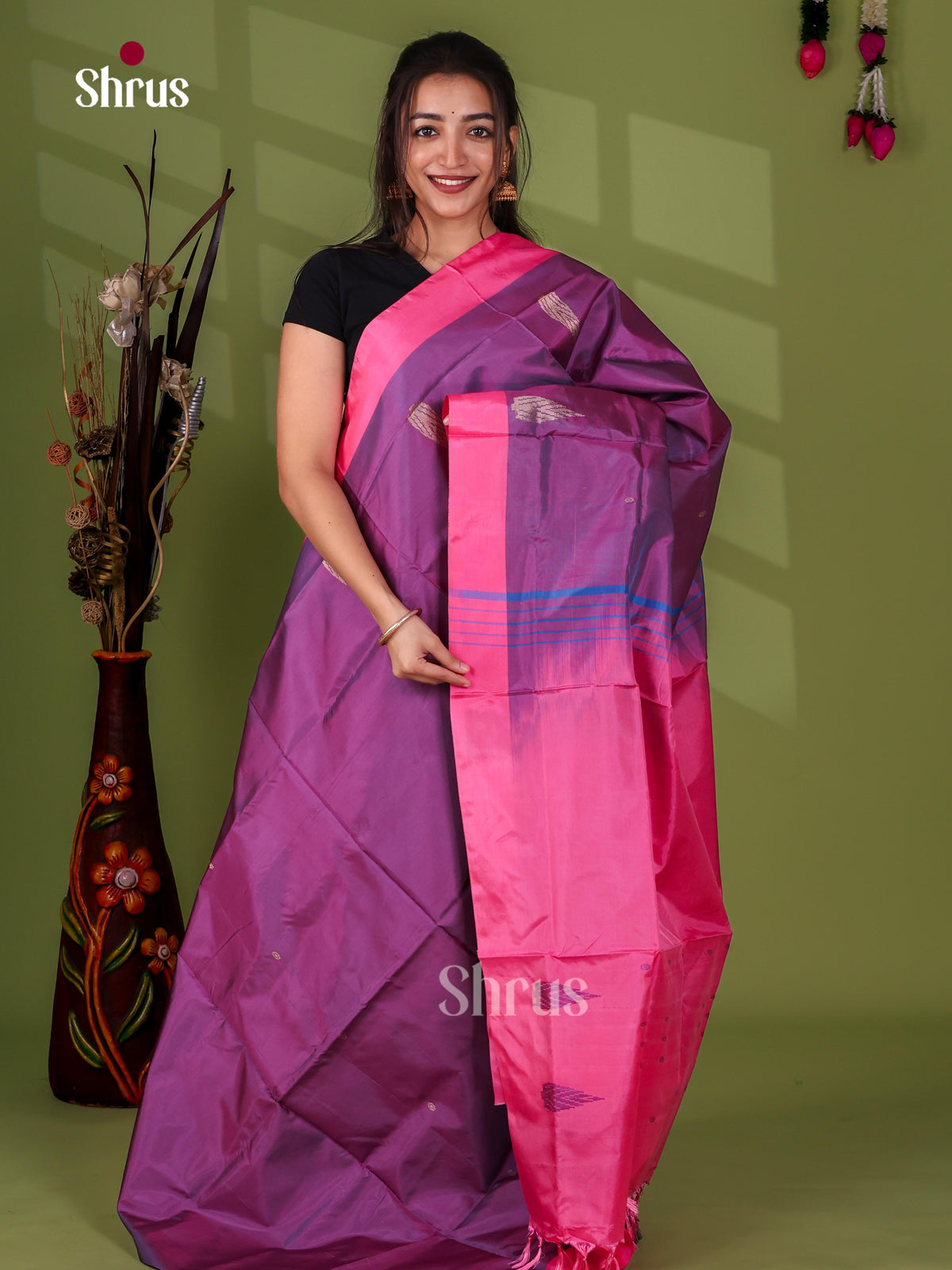 Banana Pith Saree - EJ08545
