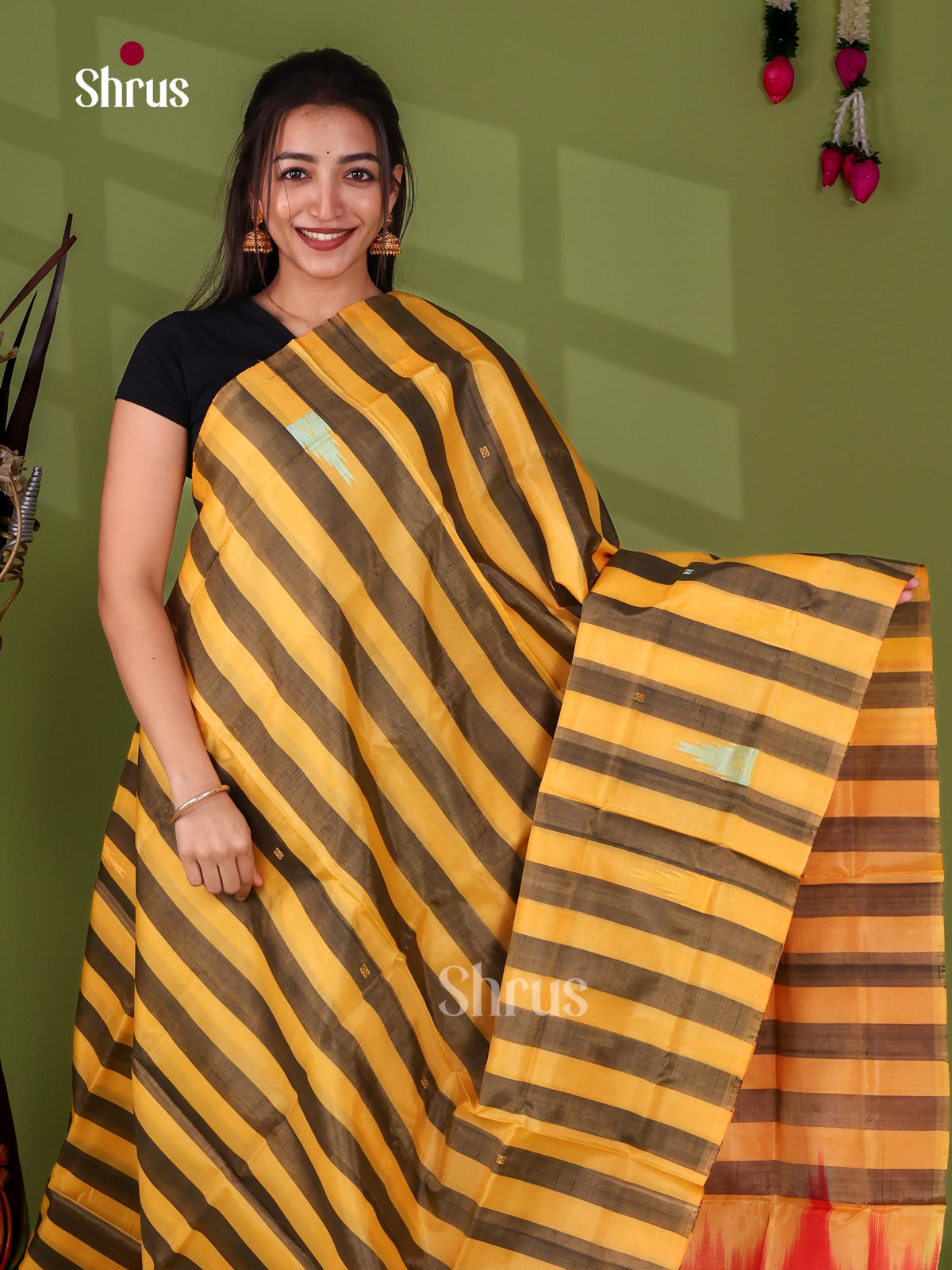 Banana Pith Saree - EJ08546