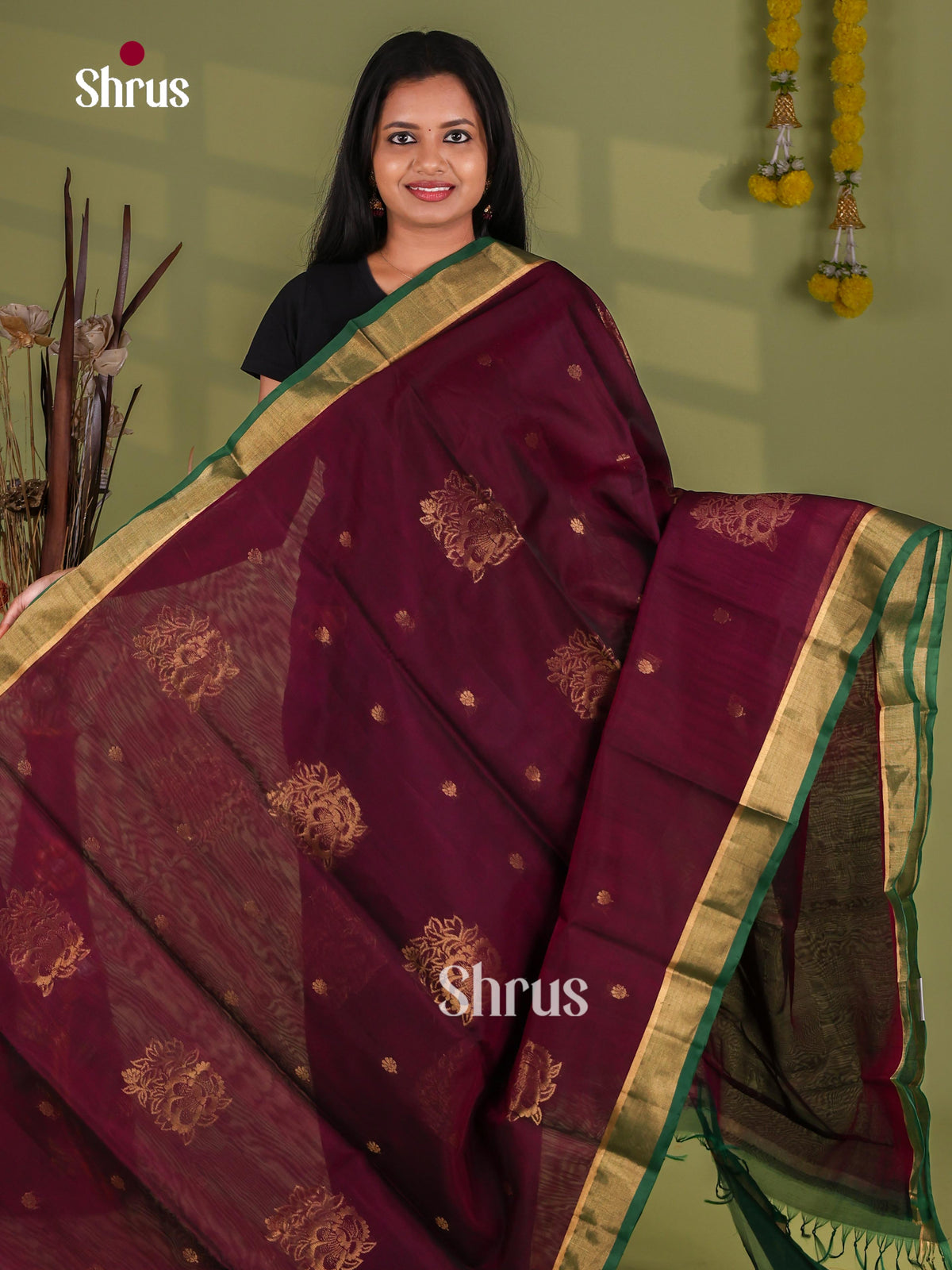 Silk Cotton Saree - EJ08558