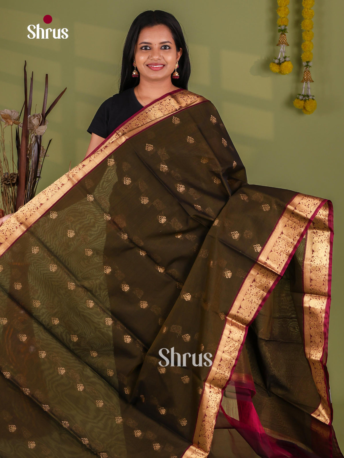 Silk Cotton Saree - EJ08581