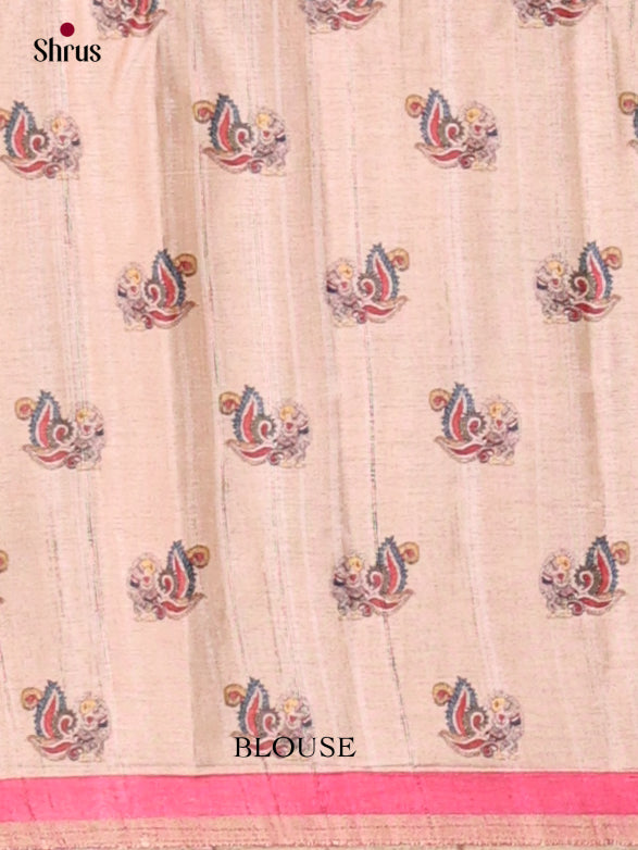 Semi Tussar Saree - EJ09003