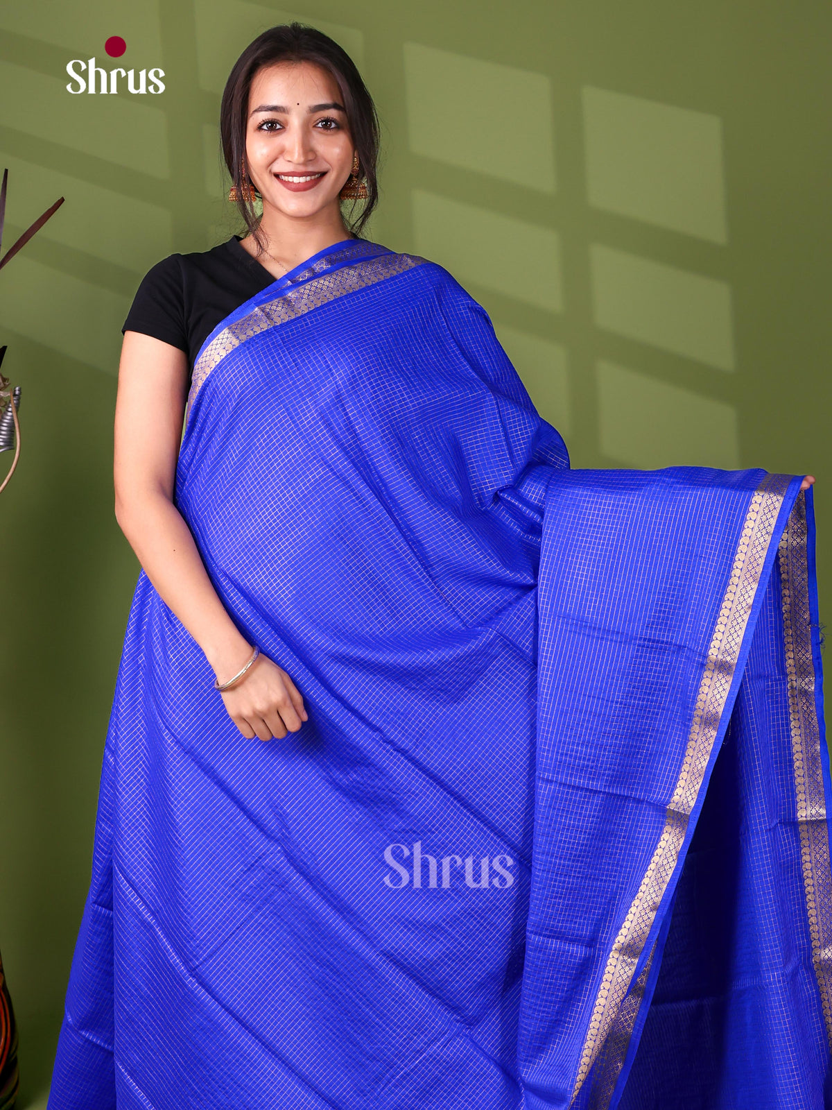 Semi Mysoresilk Saree - EJ09034