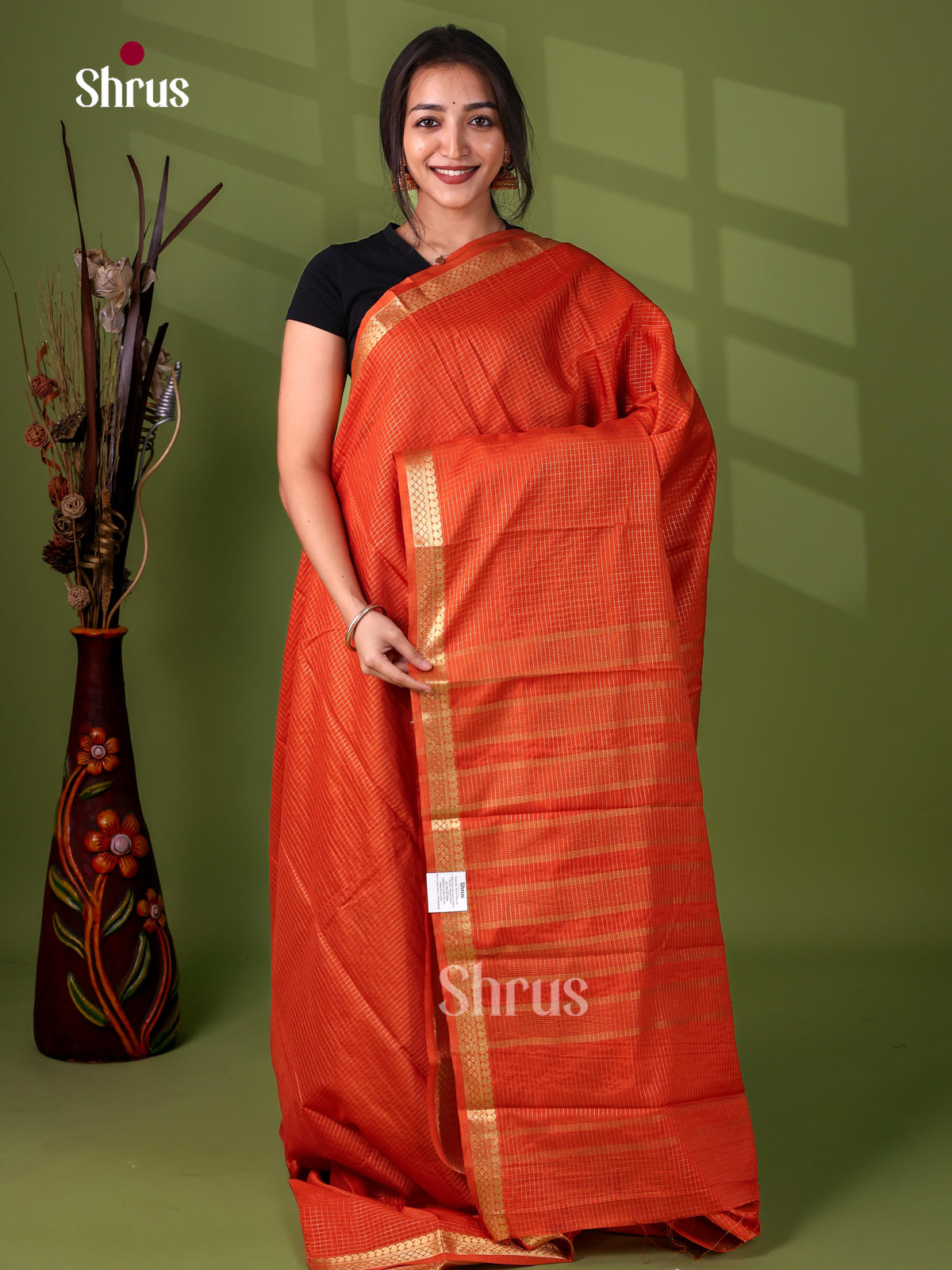Semi Mysoresilk Saree - EJ09036