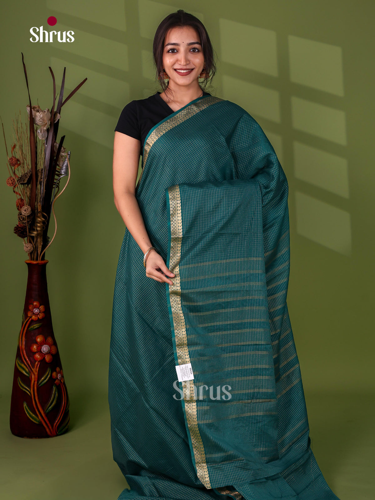 Semi Mysoresilk Saree - EJ09041