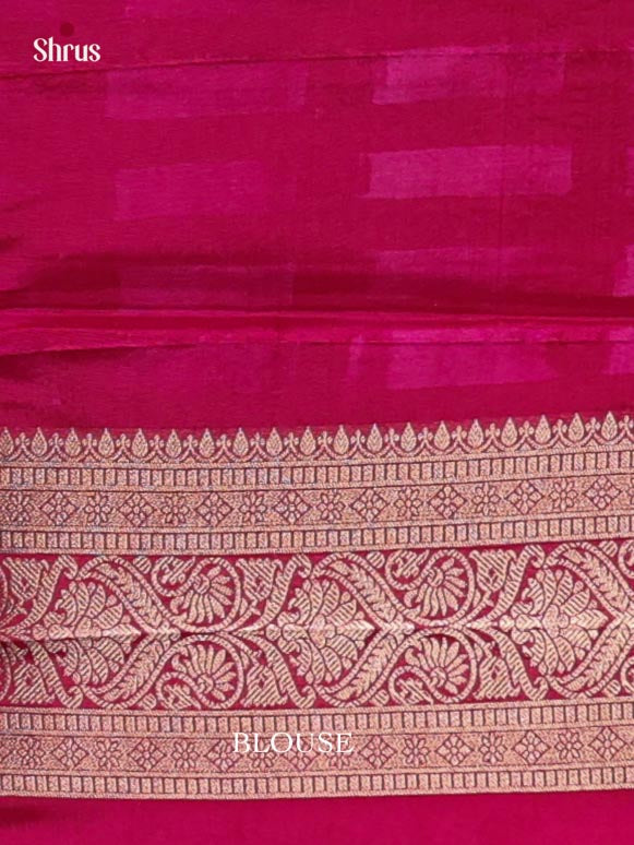 Printed Banarasi Saree - EJ09053