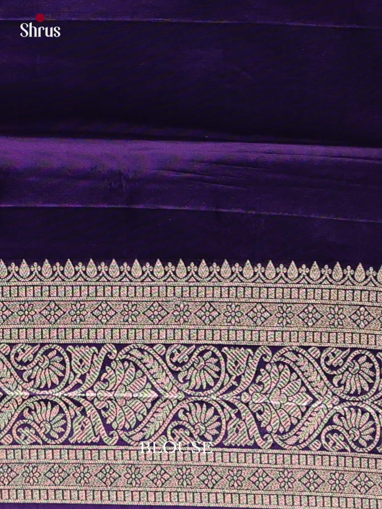 Printed Banarasi Saree - EJ09060