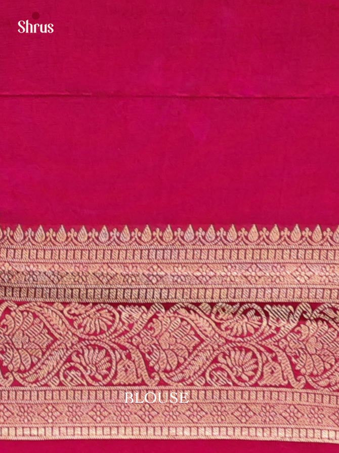 Printed Banarasi Saree - EJ09061