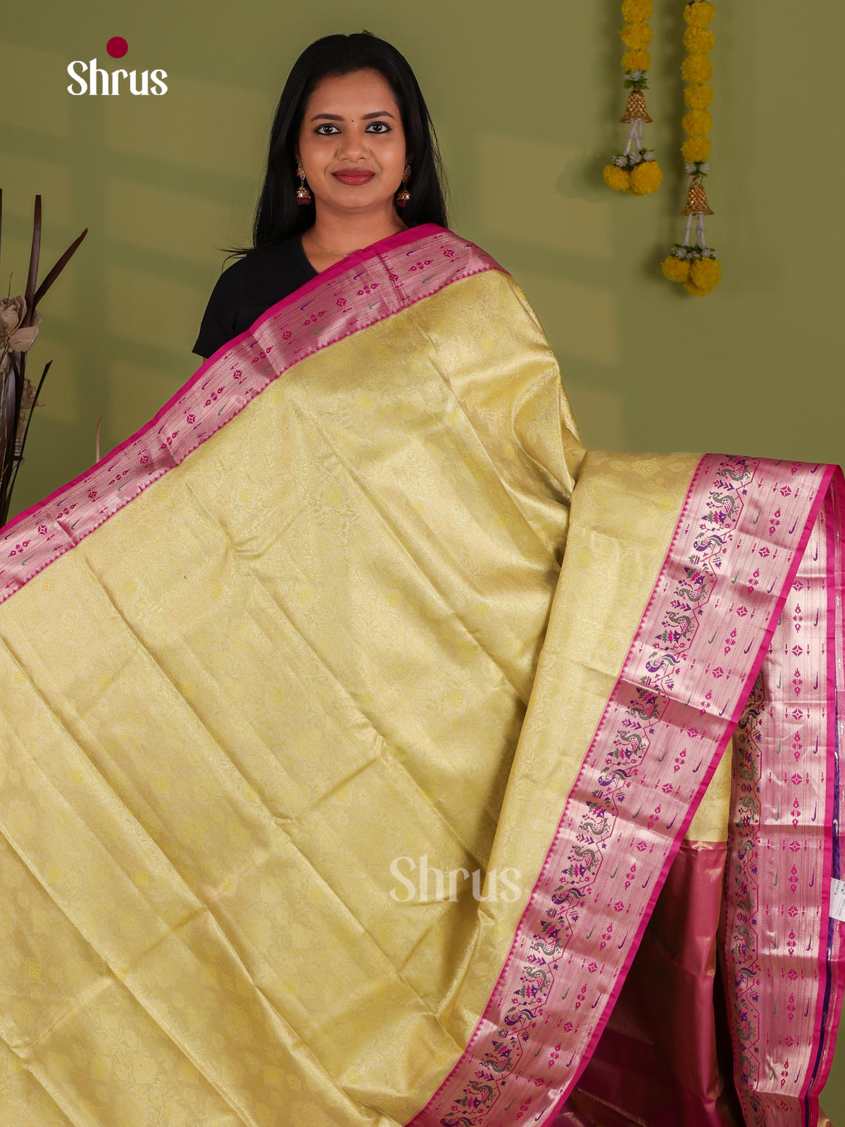 Kanchipuram-halfpure Saree - EJ09118