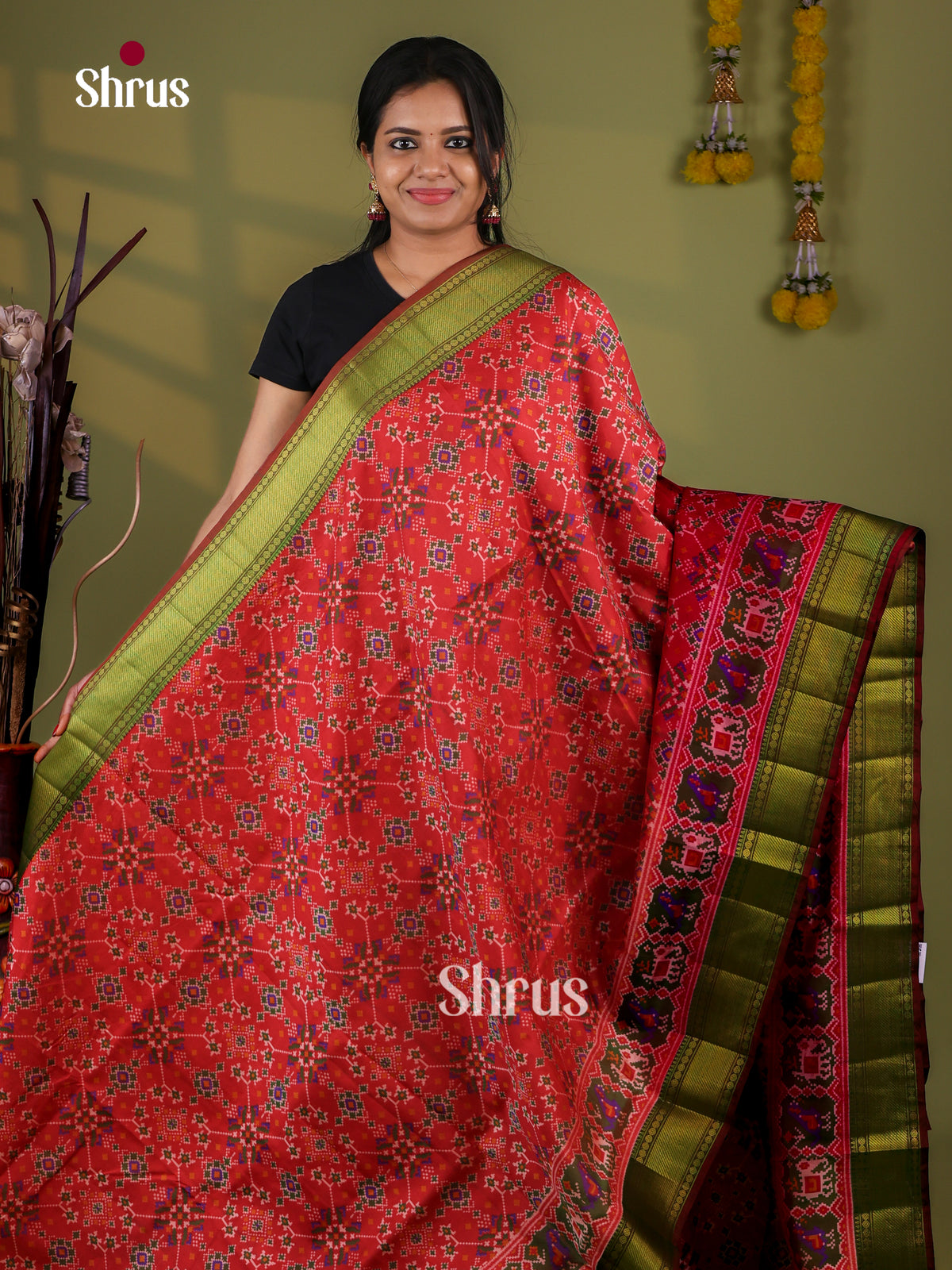 Semi Patola Saree - EJ09160