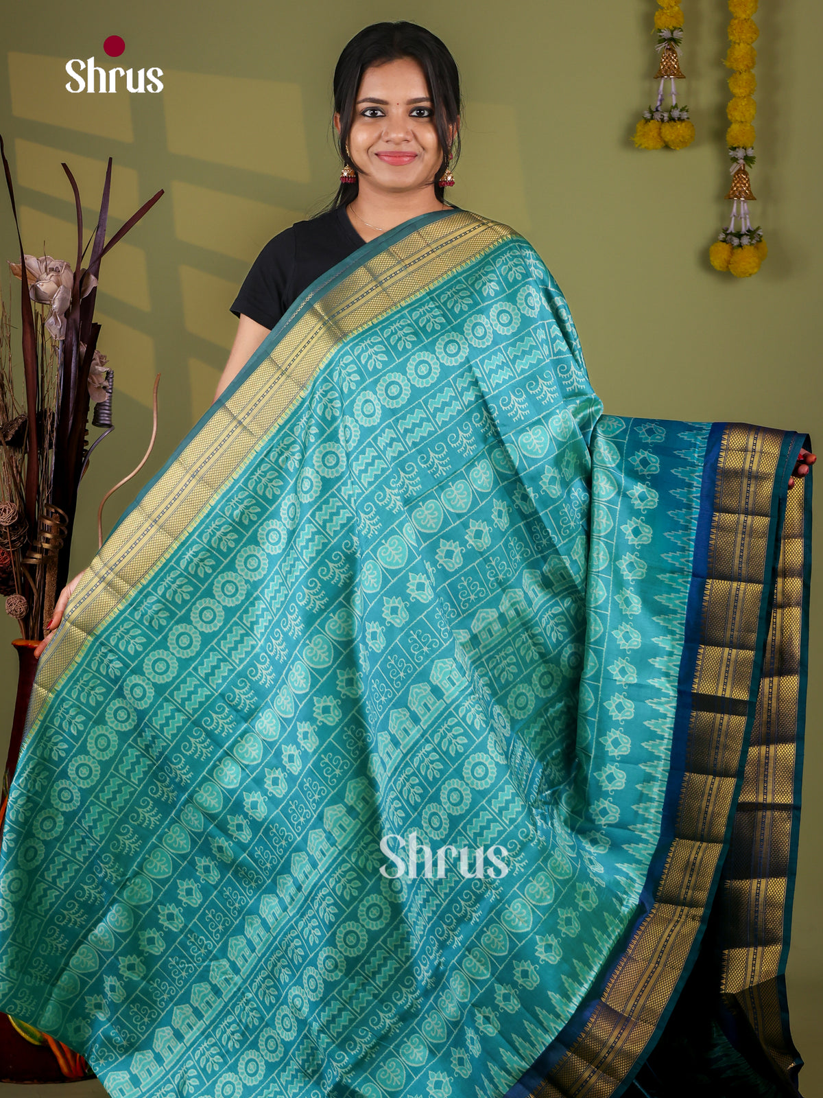 Semi Patola Saree - EJ09170