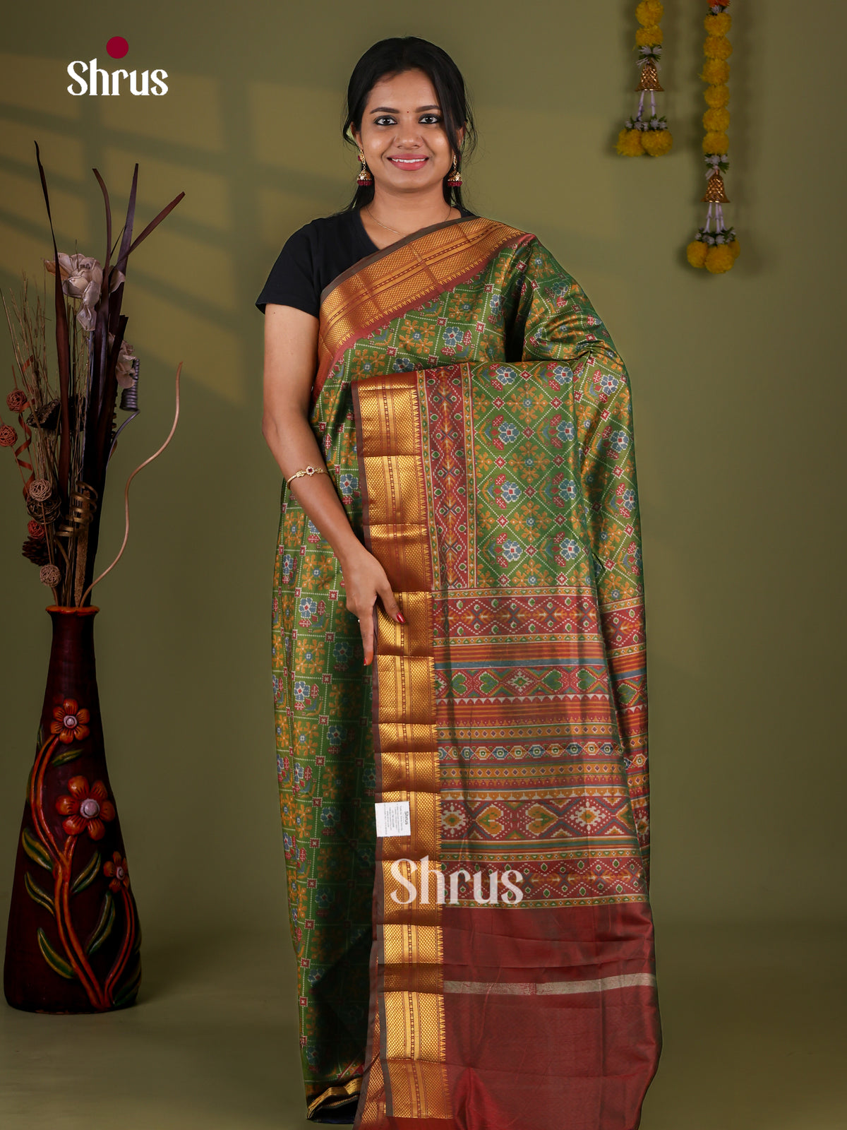 Semi Patola Saree - EJ09205