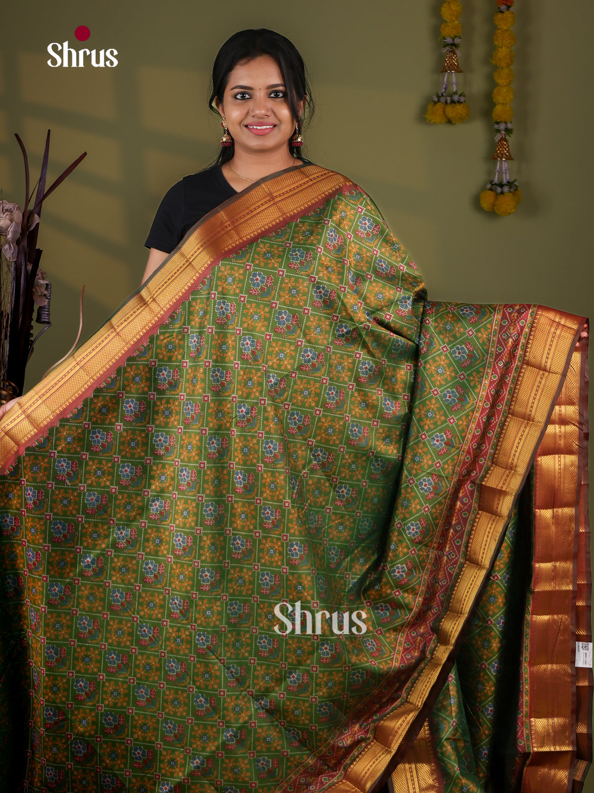 Semi Patola Saree - EJ09205