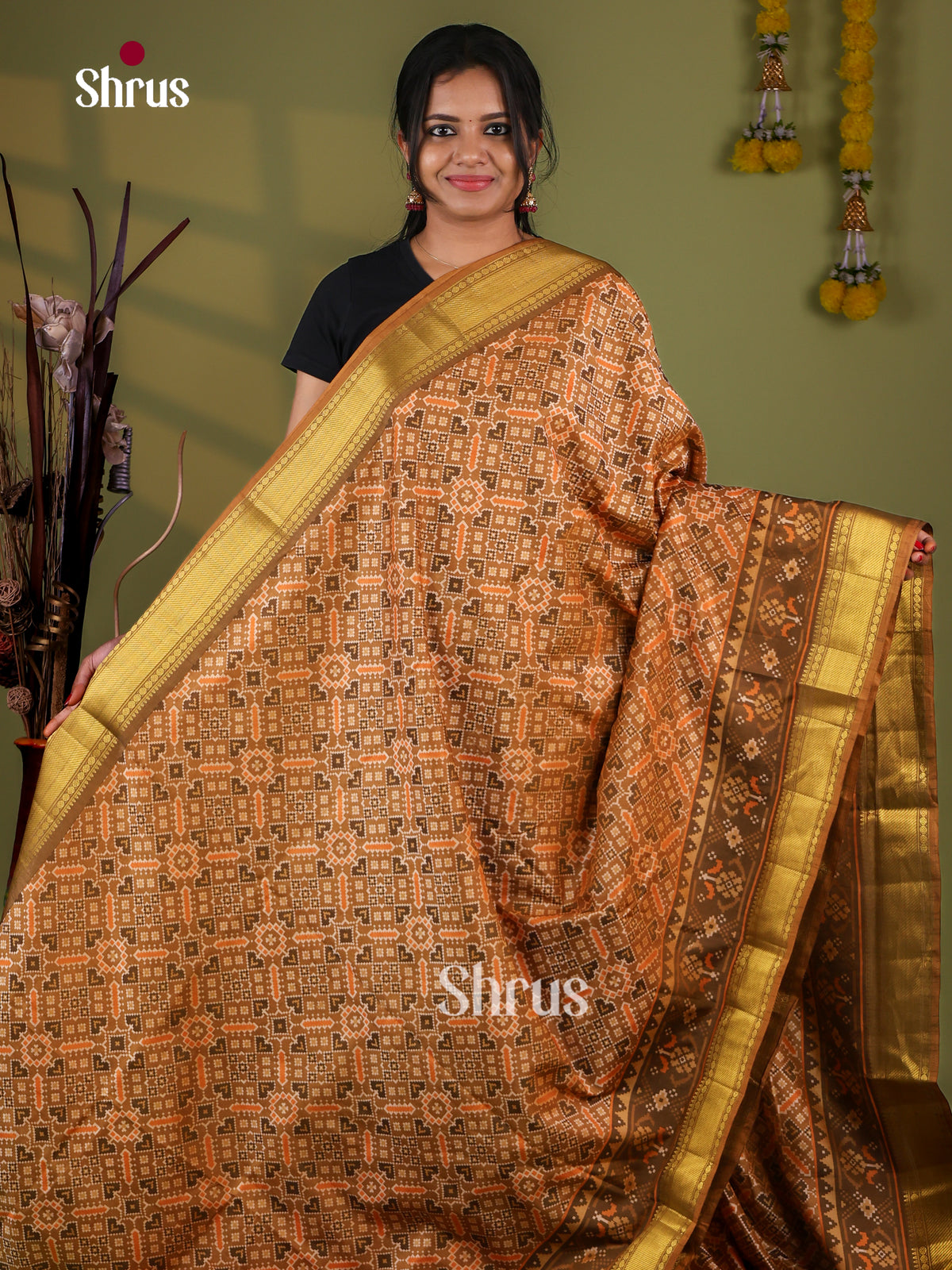 Semi Patola Saree - EJ09207