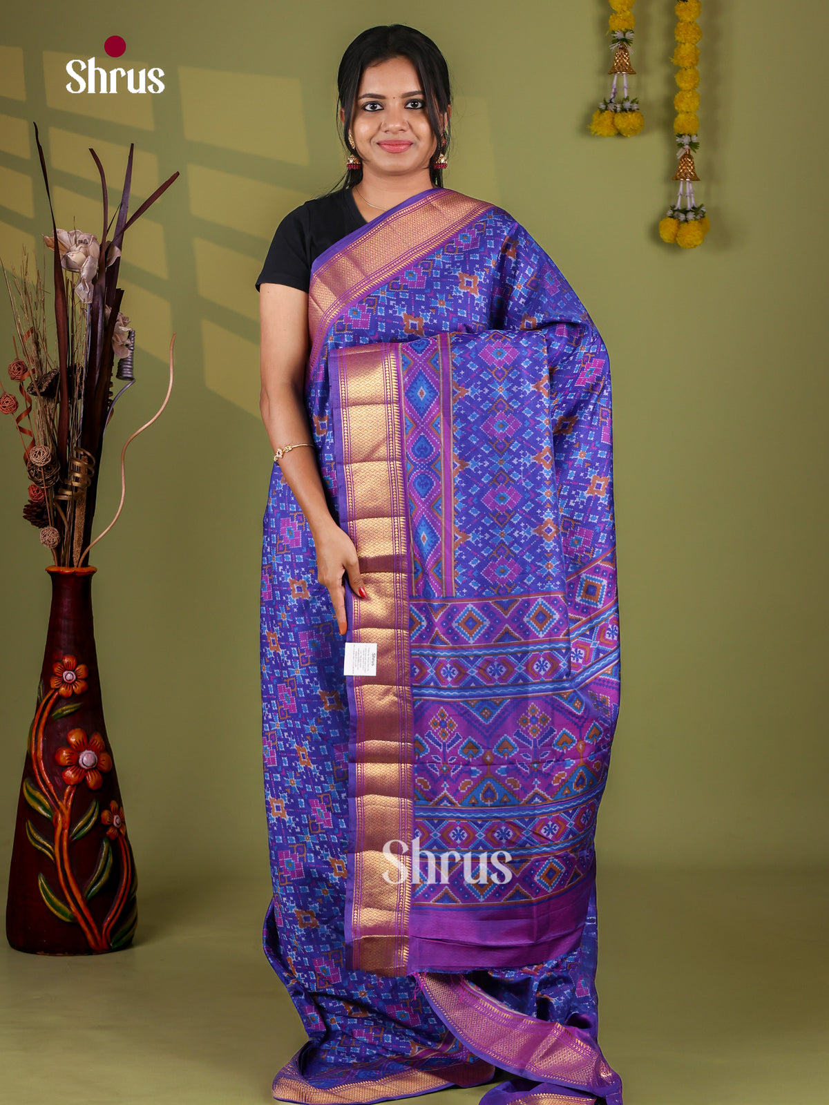 Semi Patola Saree - EJ09232