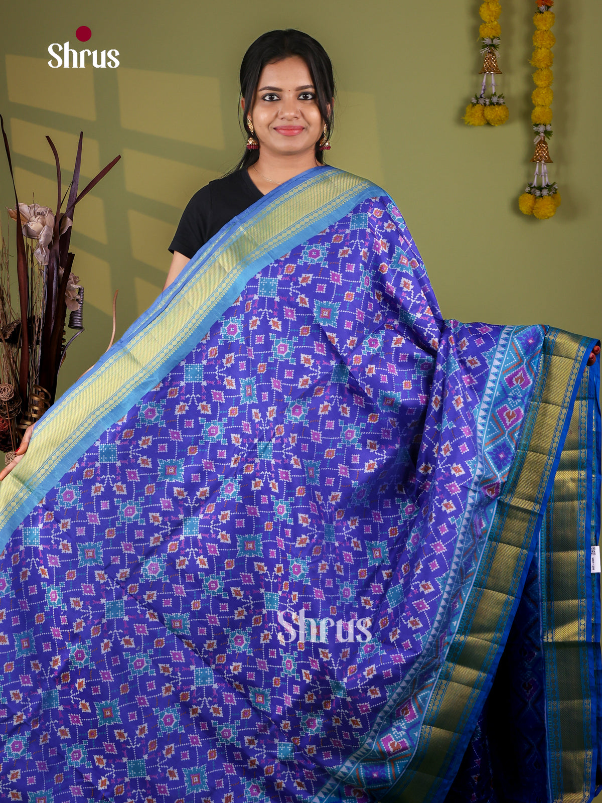 Semi Patola Saree - EJ09235