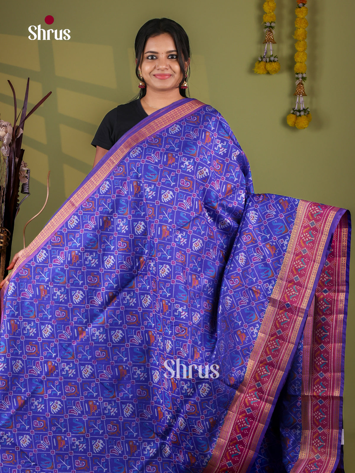 Semi Patola Saree - EJ09253