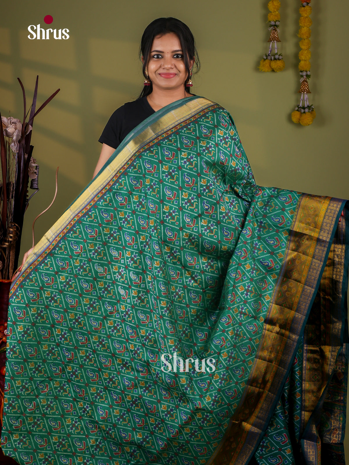 Semi Patola Saree - EJ09283