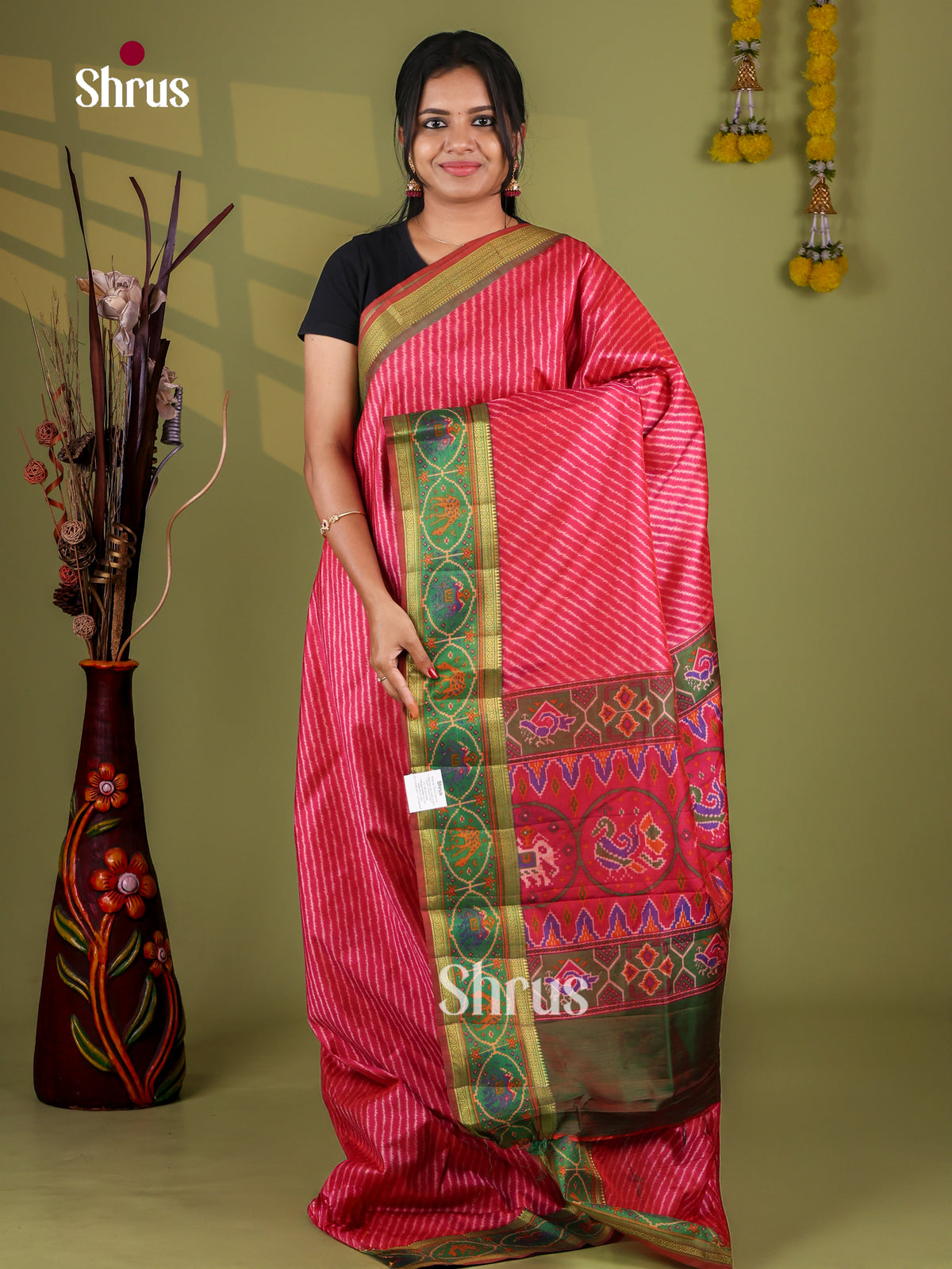 Semi Patola Saree - EJ09288