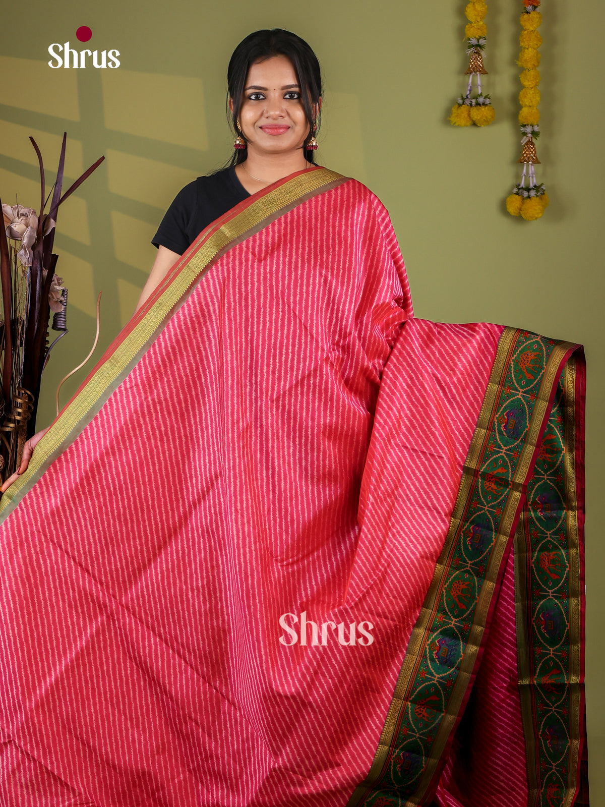 Semi Patola Saree - EJ09288