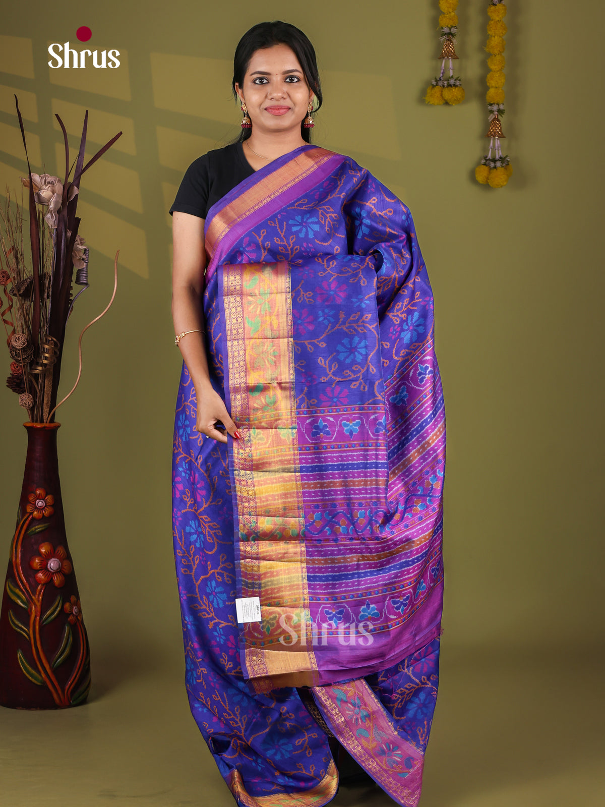 Semi Patola Saree - EJ09343