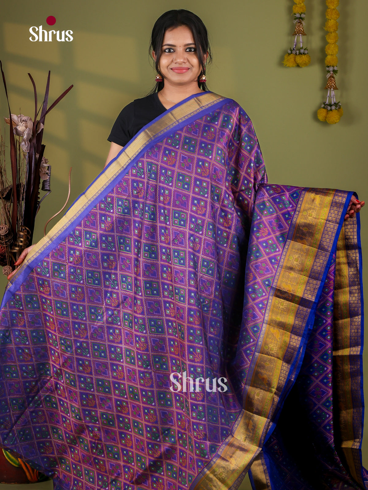 Semi Patola Saree - EJ09345