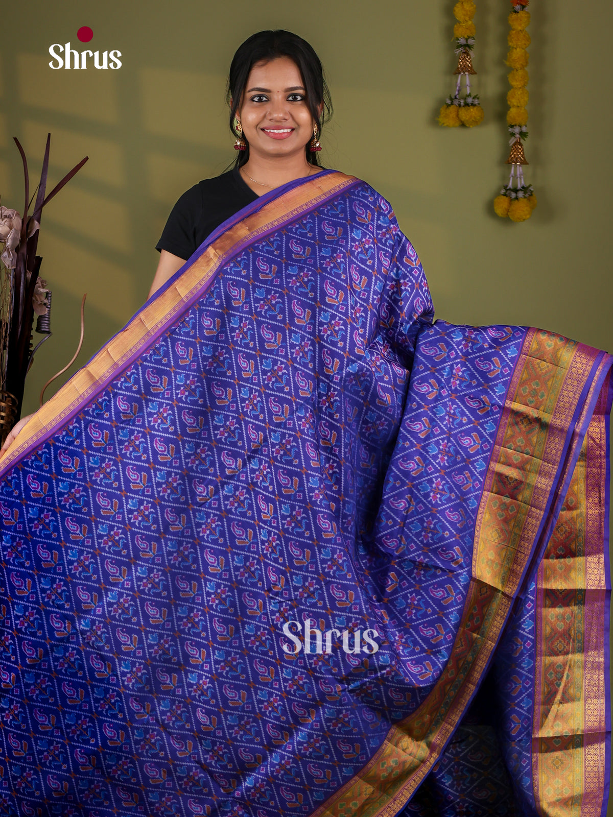 Semi Patola Saree - EJ09350