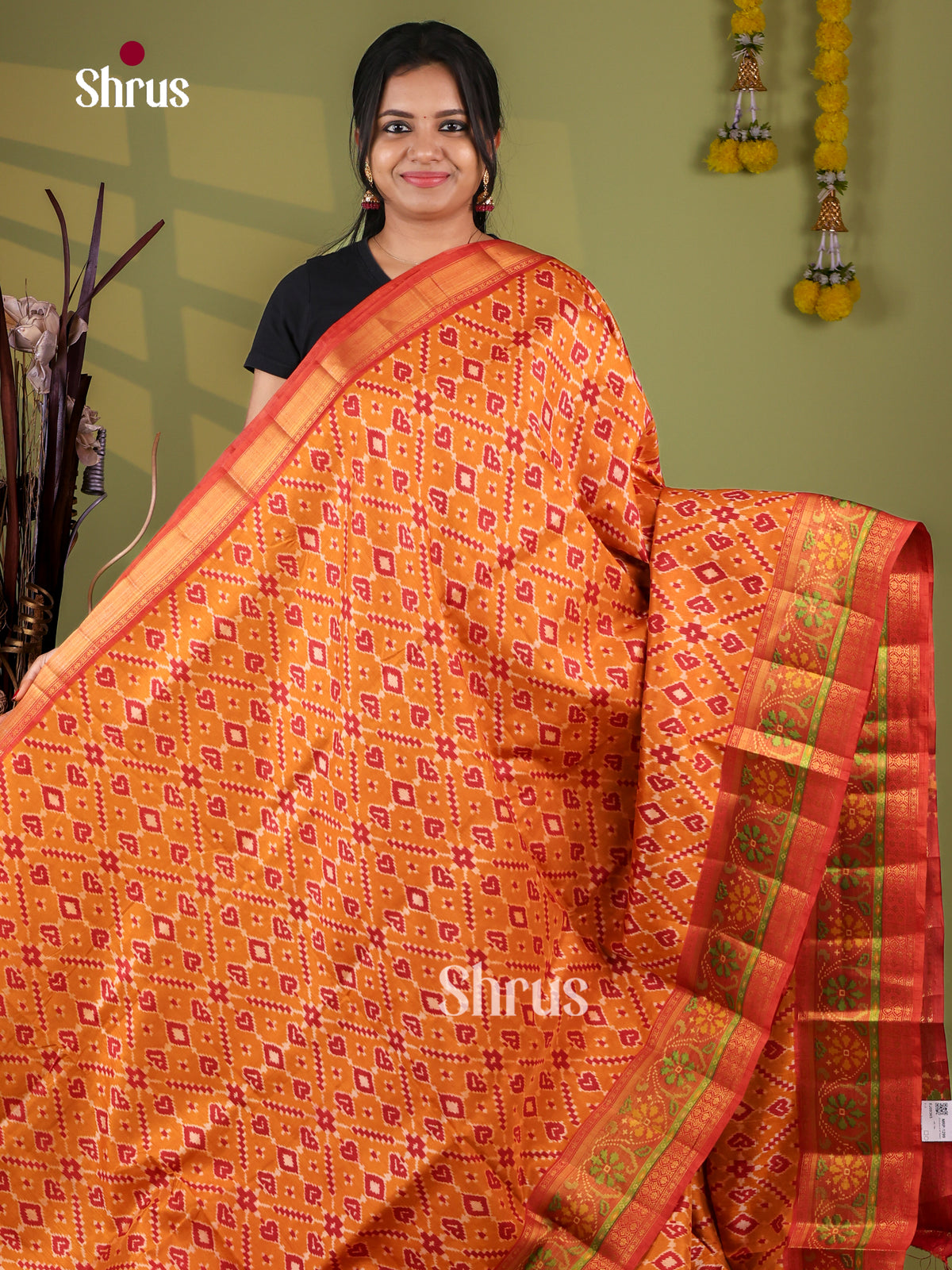 Semi Patola Saree - EJ09365