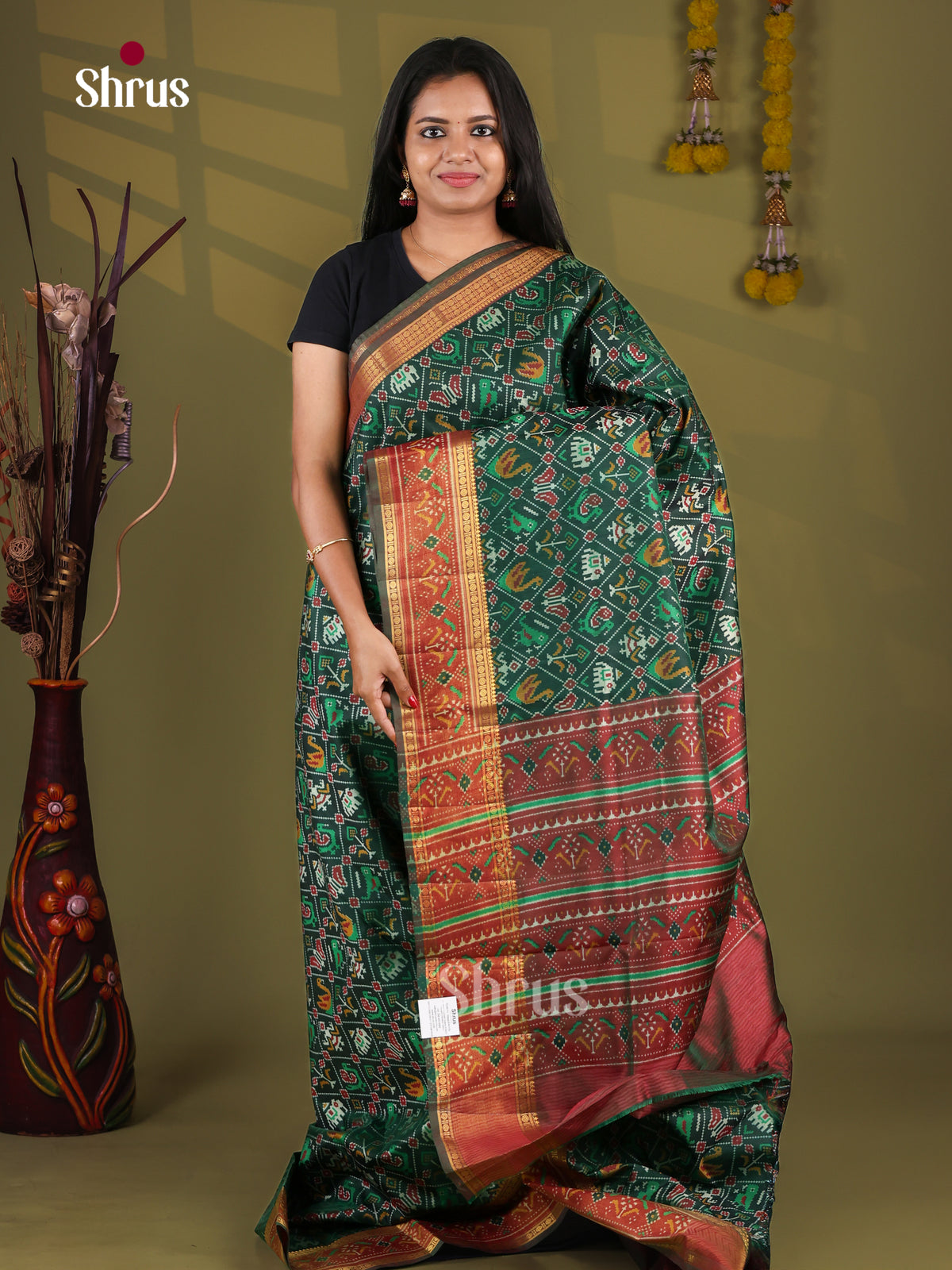 Semi Patola Saree - EJ09379